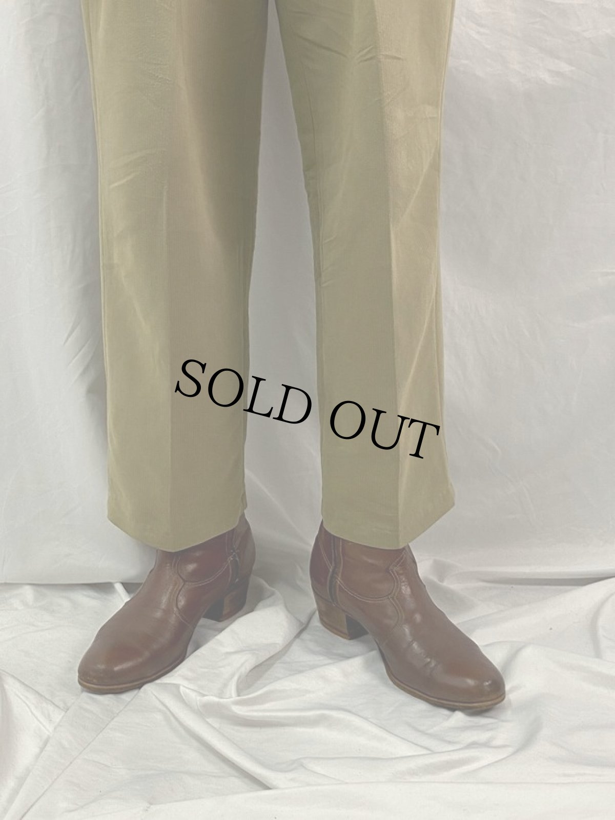 画像2: 80's FLORSHEIM ショートウエスタンブーツ 9 1/2 (2)