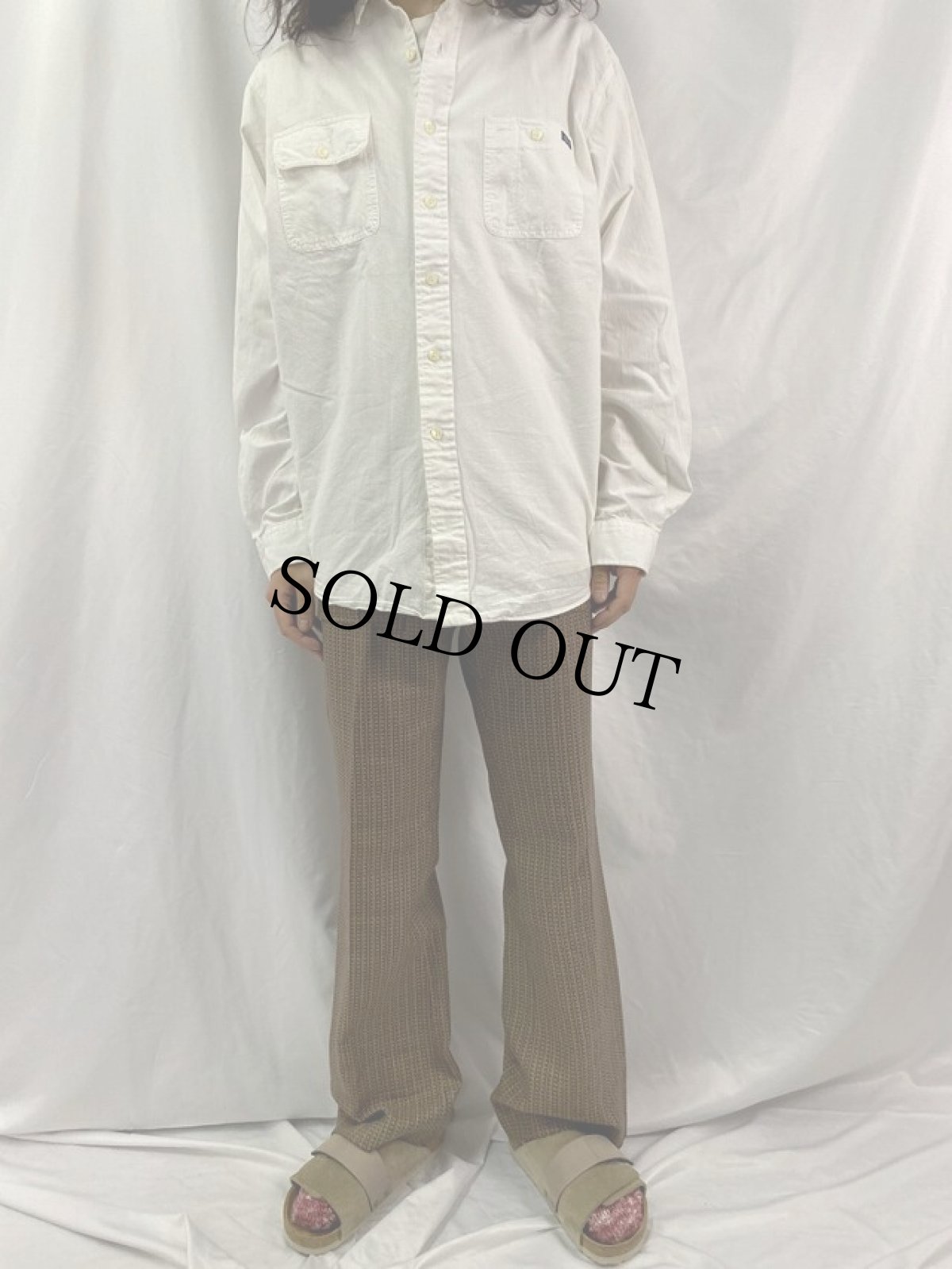 画像2: 70's Levi's STA-PREST SLACKS ブッシュパンツ W35 (2)