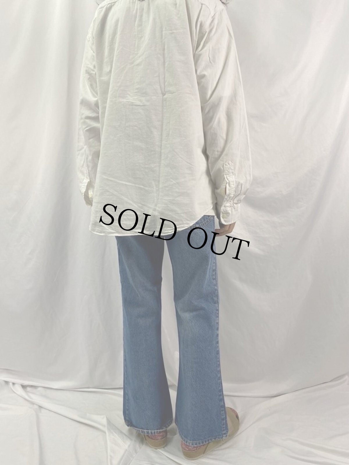 画像4: 70's Levi's 646-0217 ブーツカットデニムパンツ W33 (4)