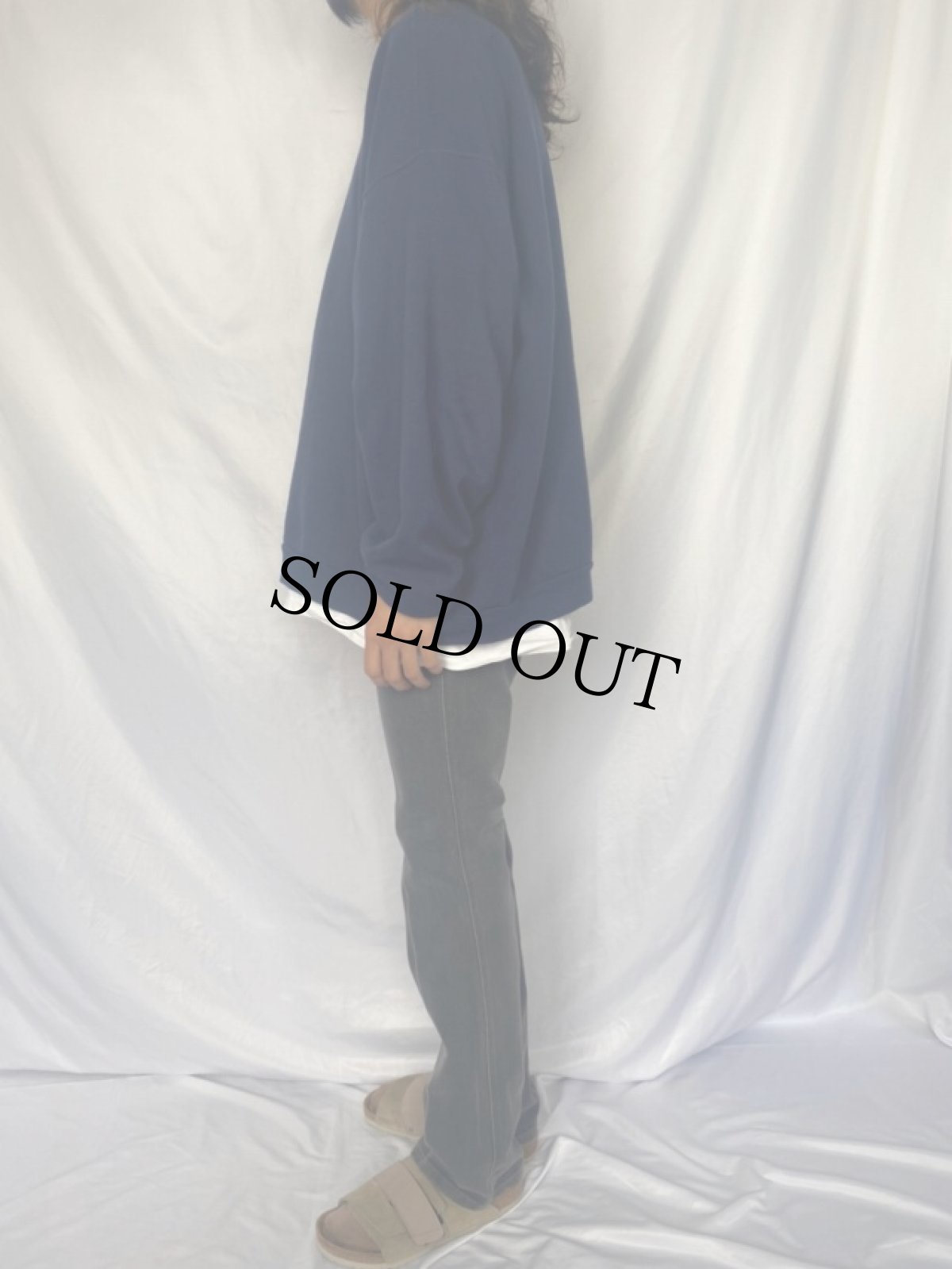 画像3: 90's Levi's 517 USA製 ブーツカット ブラックデニムパンツ W31 (3)