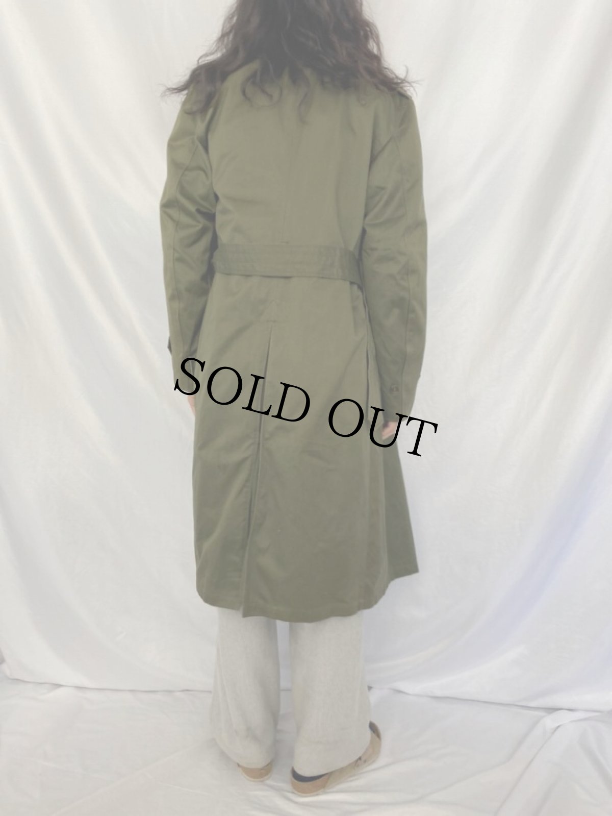 画像4: 50's U.S.ARMY M-1950 ウールライナー付き オーバーコート MEDIUM REGULAR (4)