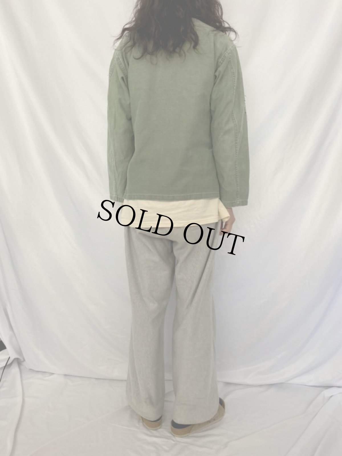 画像4: 50's U.S.ARMY ユーティリティシャツ 1st初期 (4)