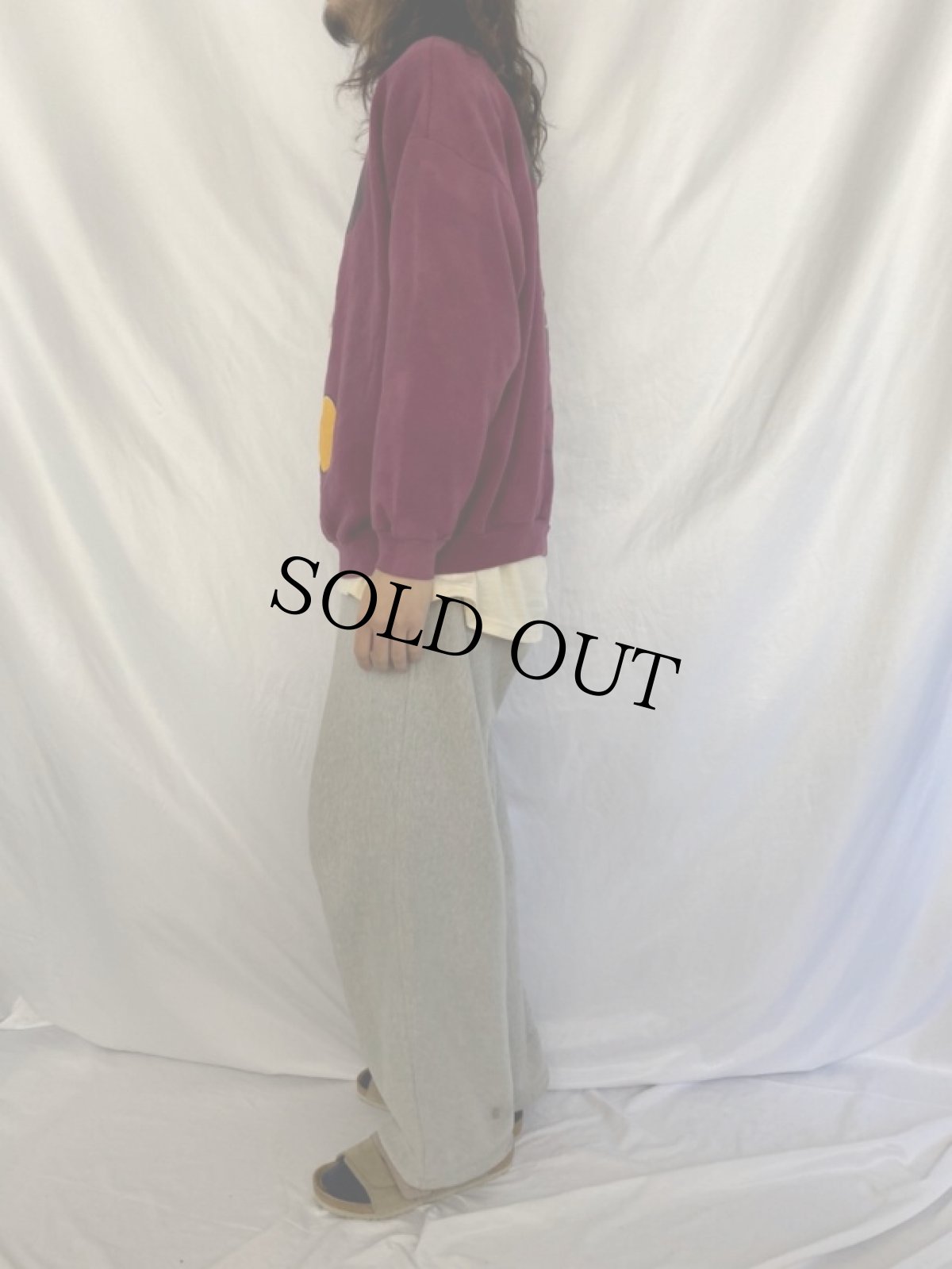 画像4: 90's MICKEY&CO. 青パンミッキー プリントスウェット (4)