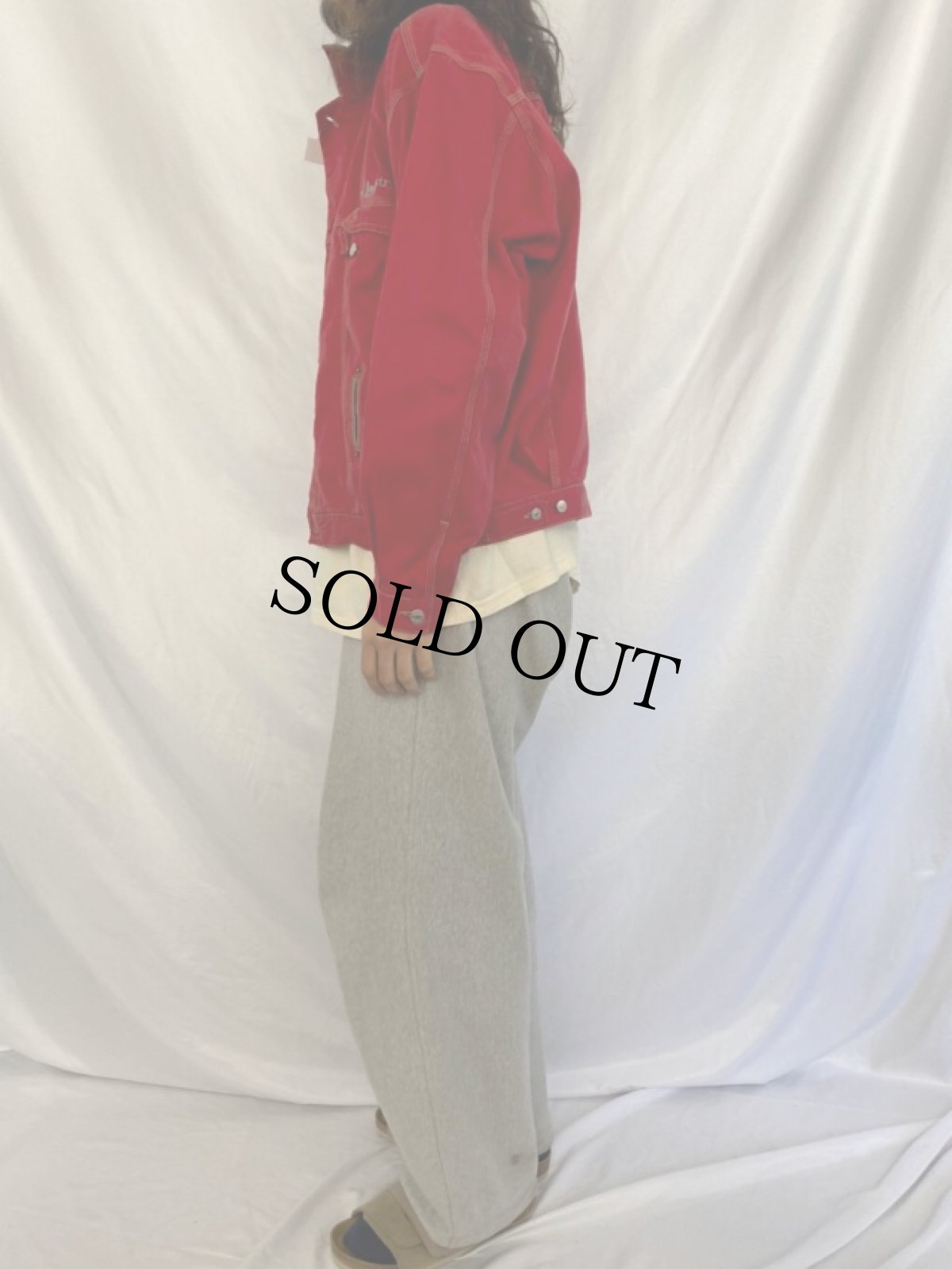 画像3: DIESEL INDUSTRY ITALY製 ロゴ刺繍 コットンツイルジャケット L (3)