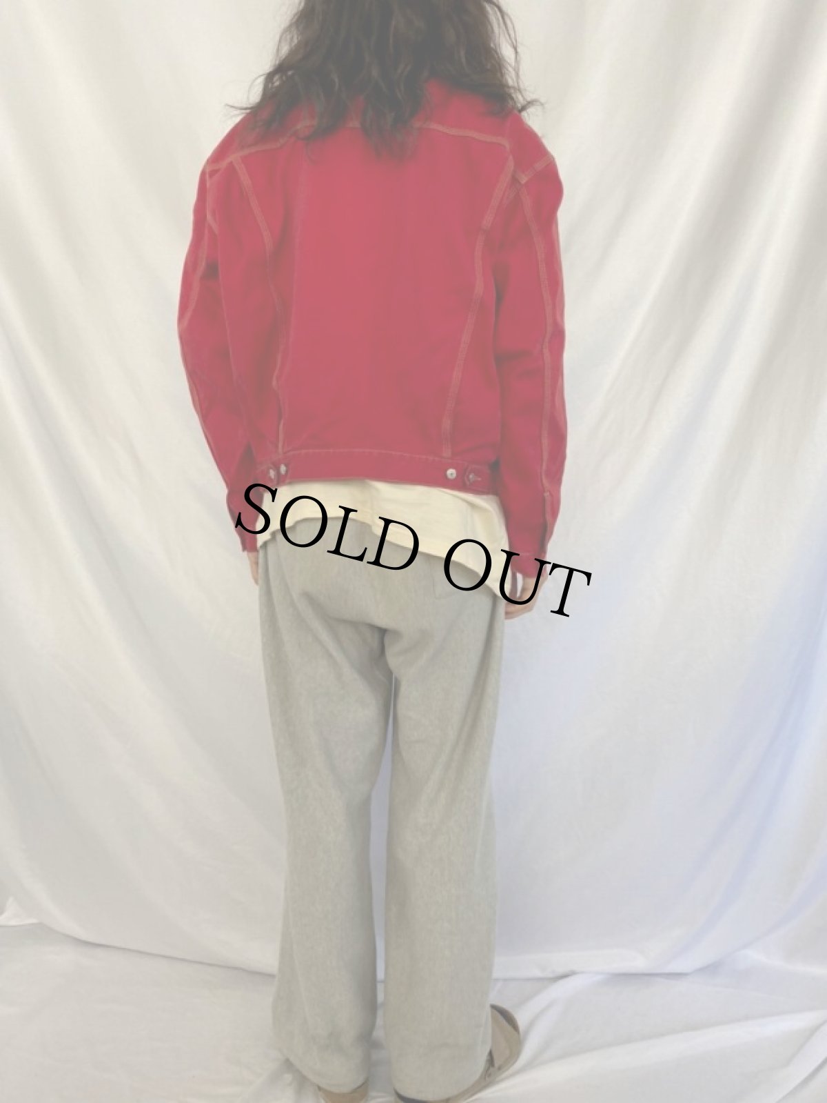 画像4: DIESEL INDUSTRY ITALY製 ロゴ刺繍 コットンツイルジャケット L (4)