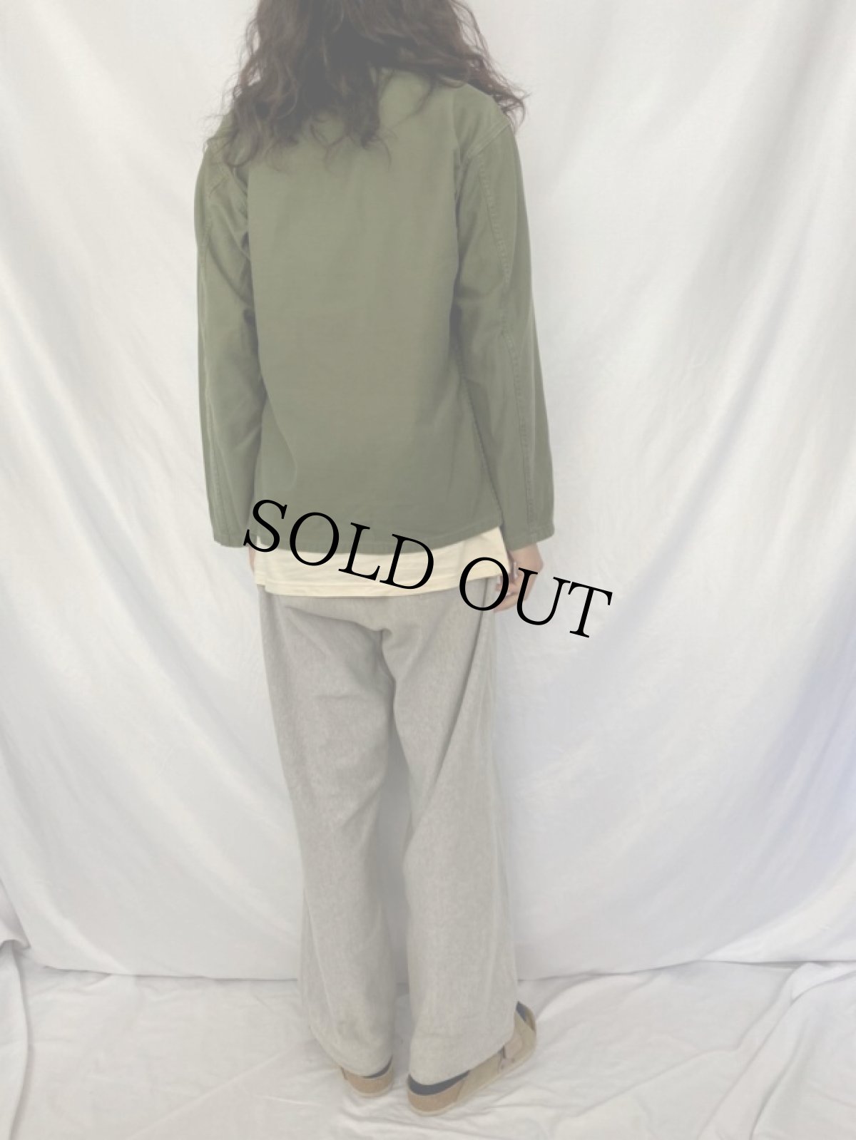 画像4: 60's U.S.ARMY ユーティリティシャツ 1st後期 SMALL (4)