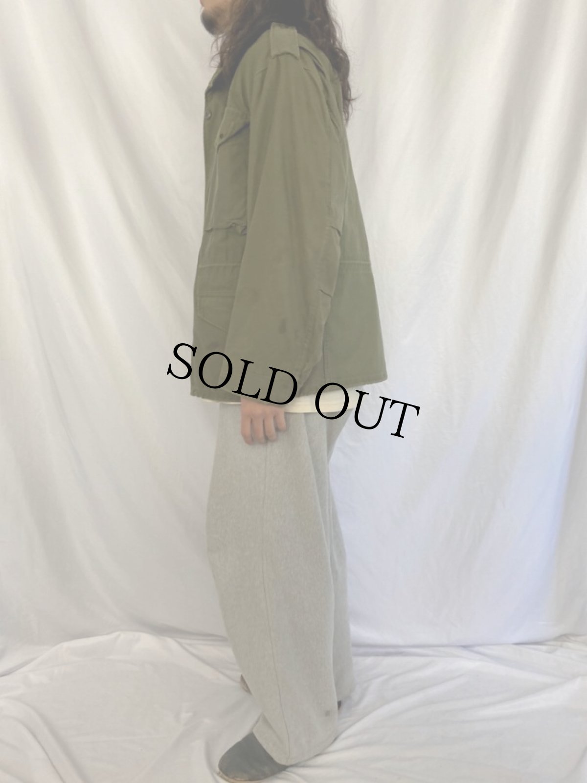 画像3: 70's U.S.ARMY M-65 フィールドジャケット 2nd〜3rd移行期 MEDIUM SHORT (3)