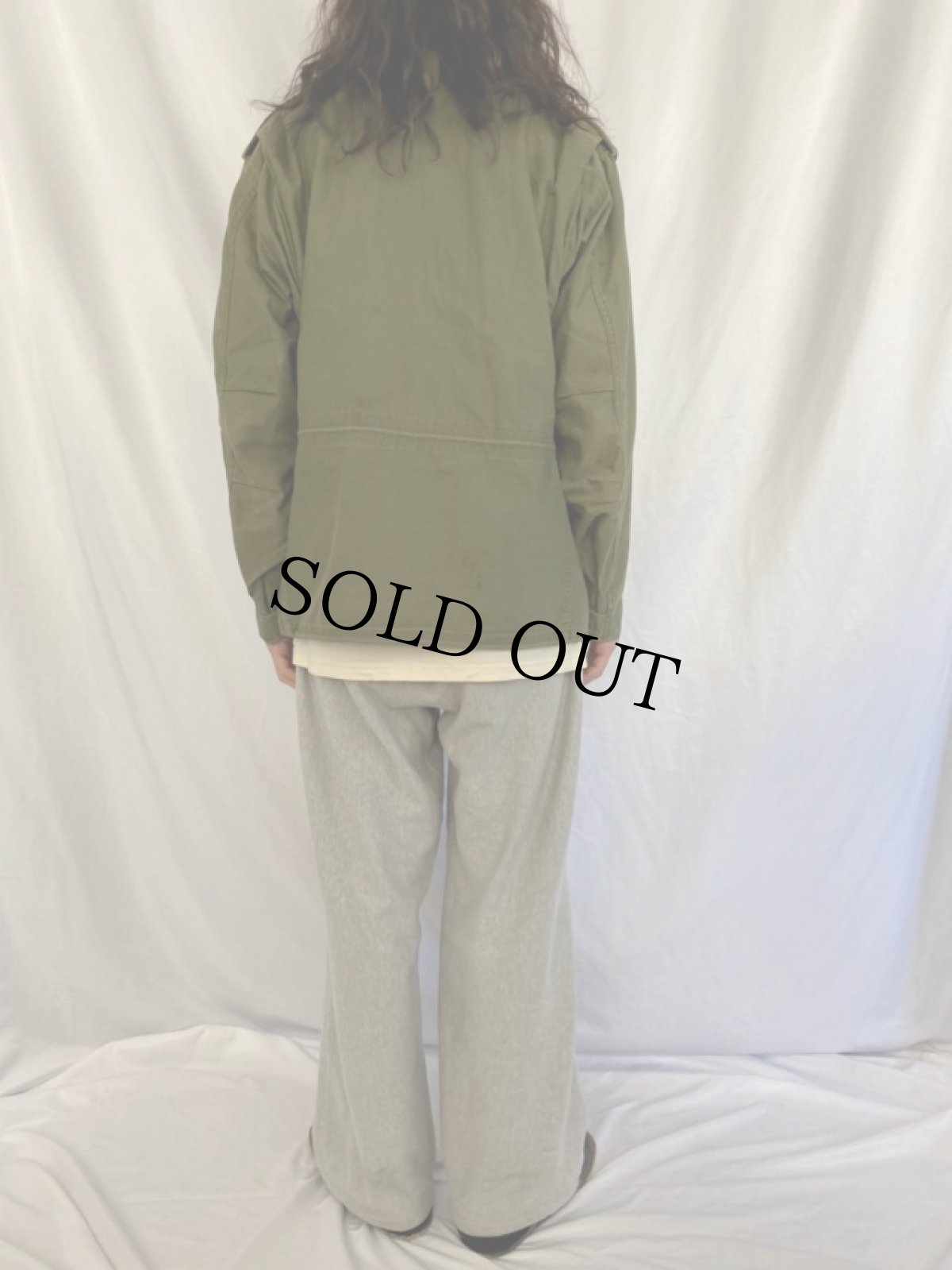 画像4: 70's U.S.ARMY M-65 フィールドジャケット 2nd〜3rd移行期 MEDIUM SHORT (4)
