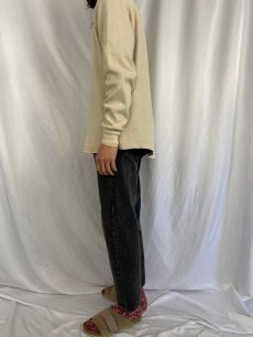 画像3: 90's Levi's 505 USA製 ブラックデニムパンツ W32 (3)