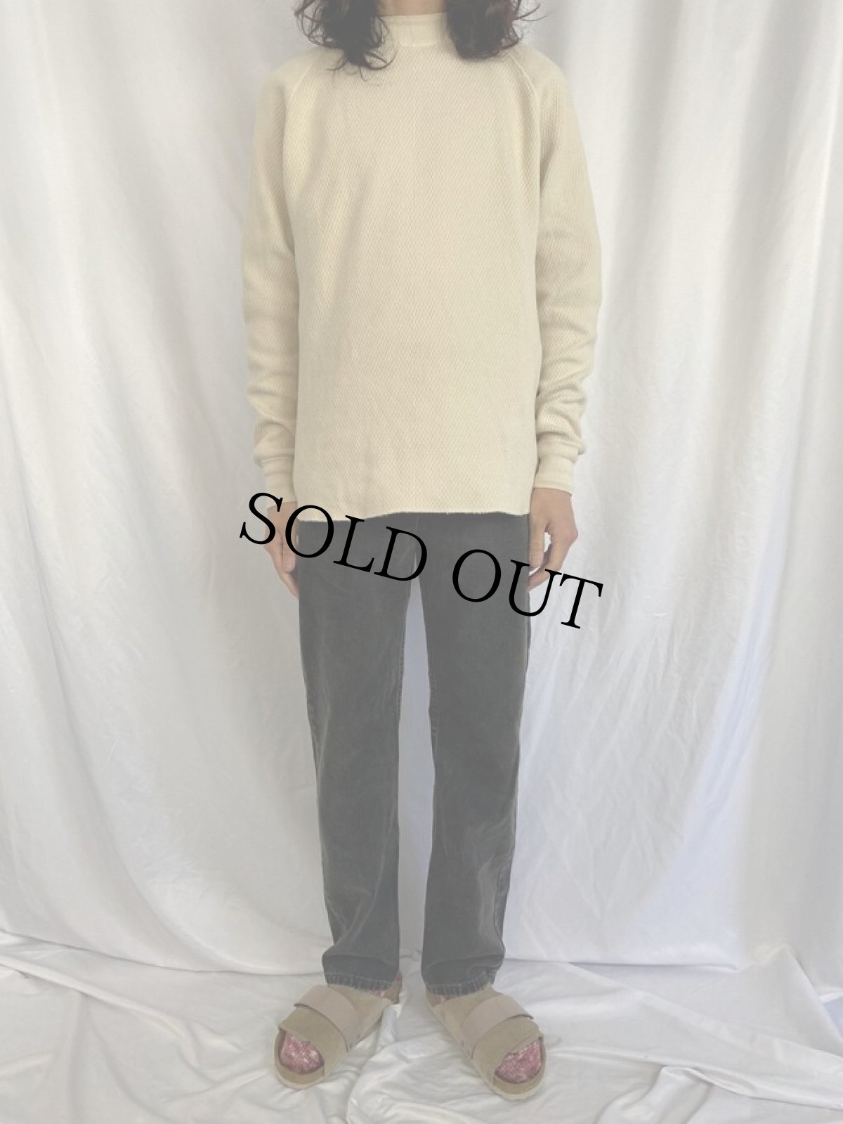 画像2: 90's Levi's 505 USA製 "ブランクタブ" ブラックデニムパンツ W34 (2)