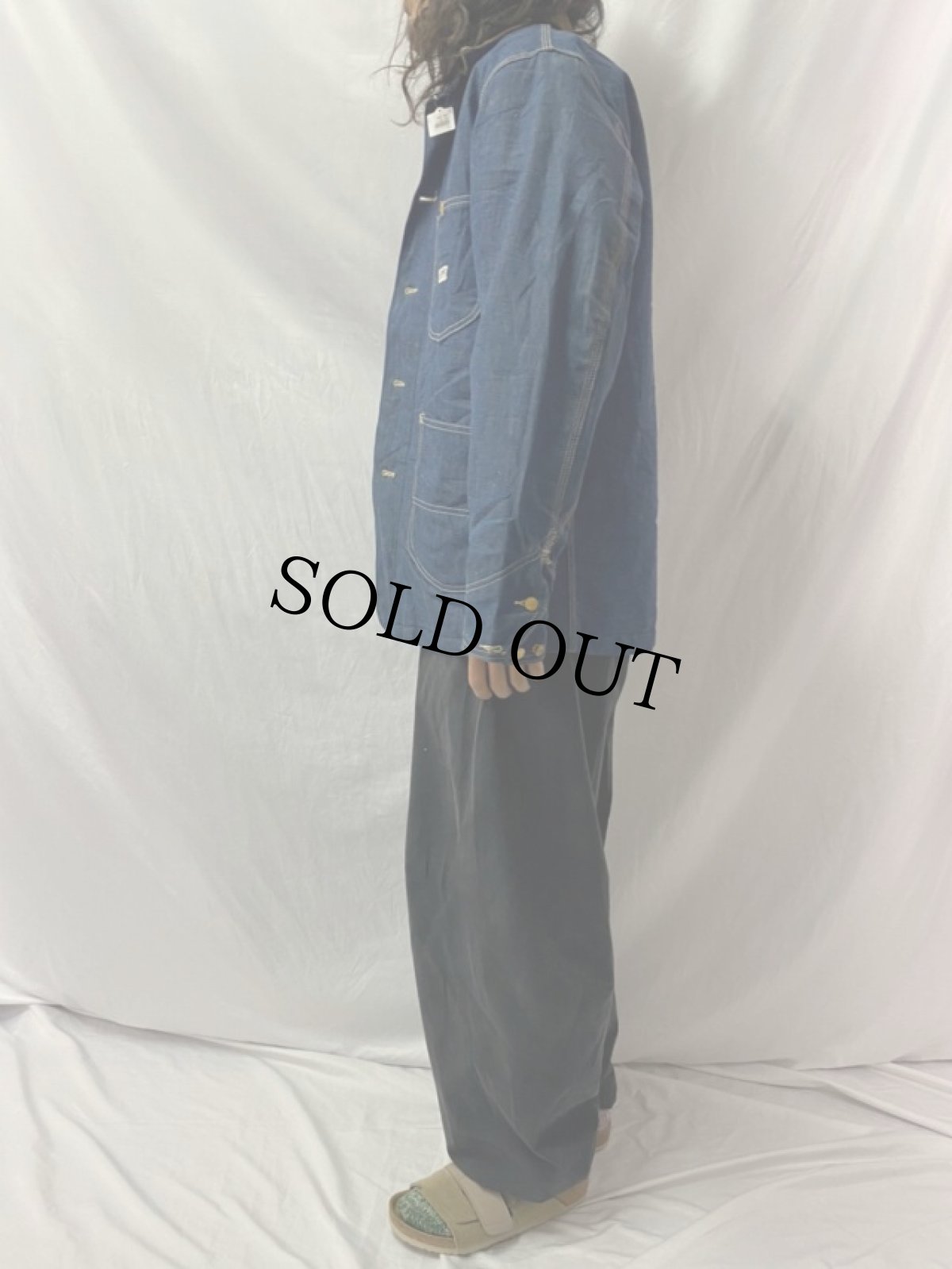 画像3: 70's Lee 81-LJ USA製 ブランケットライナー デニムカバーオール DEADSTOCK 36REG (3)