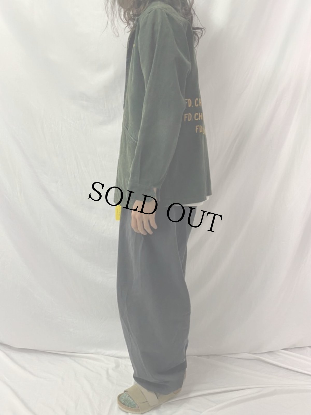 画像3: 60's "MUR-BERN BEAGLES" 刺繍コーデュロイジャケット (3)