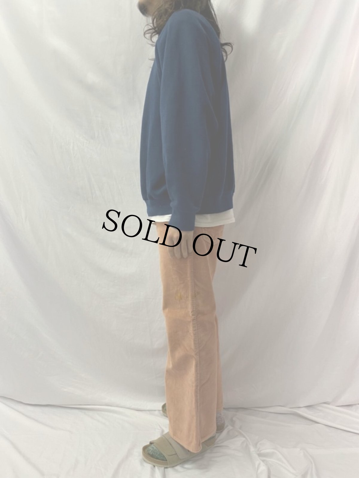 画像3: 70's Levi's ブーツカット ベロアコーデュロイパンツ W33 (3)