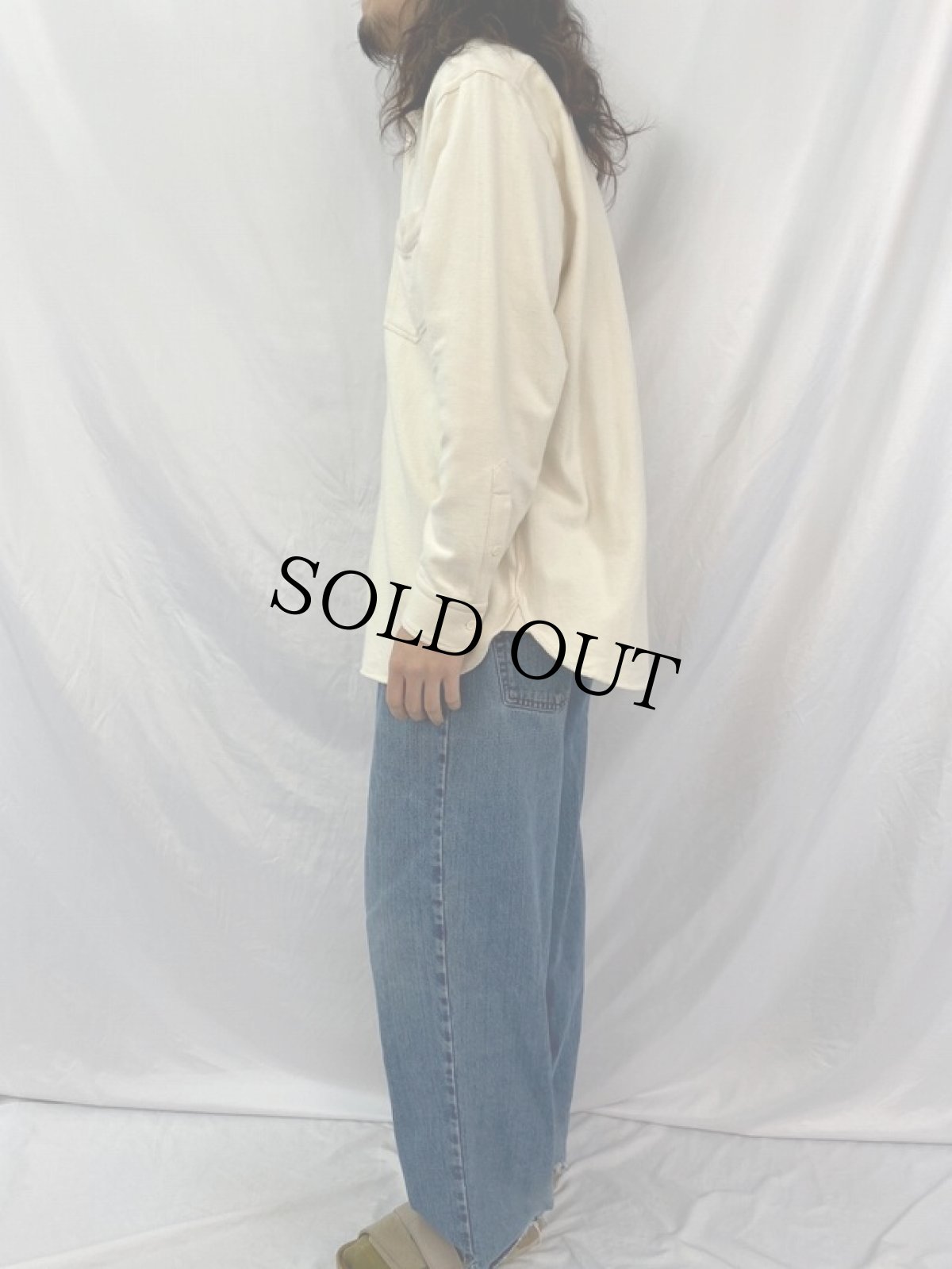 画像3: 90's Levi's SILVER TAB "BAGGY MEGA WIDE LEG" デニムパンツ W34 (3)