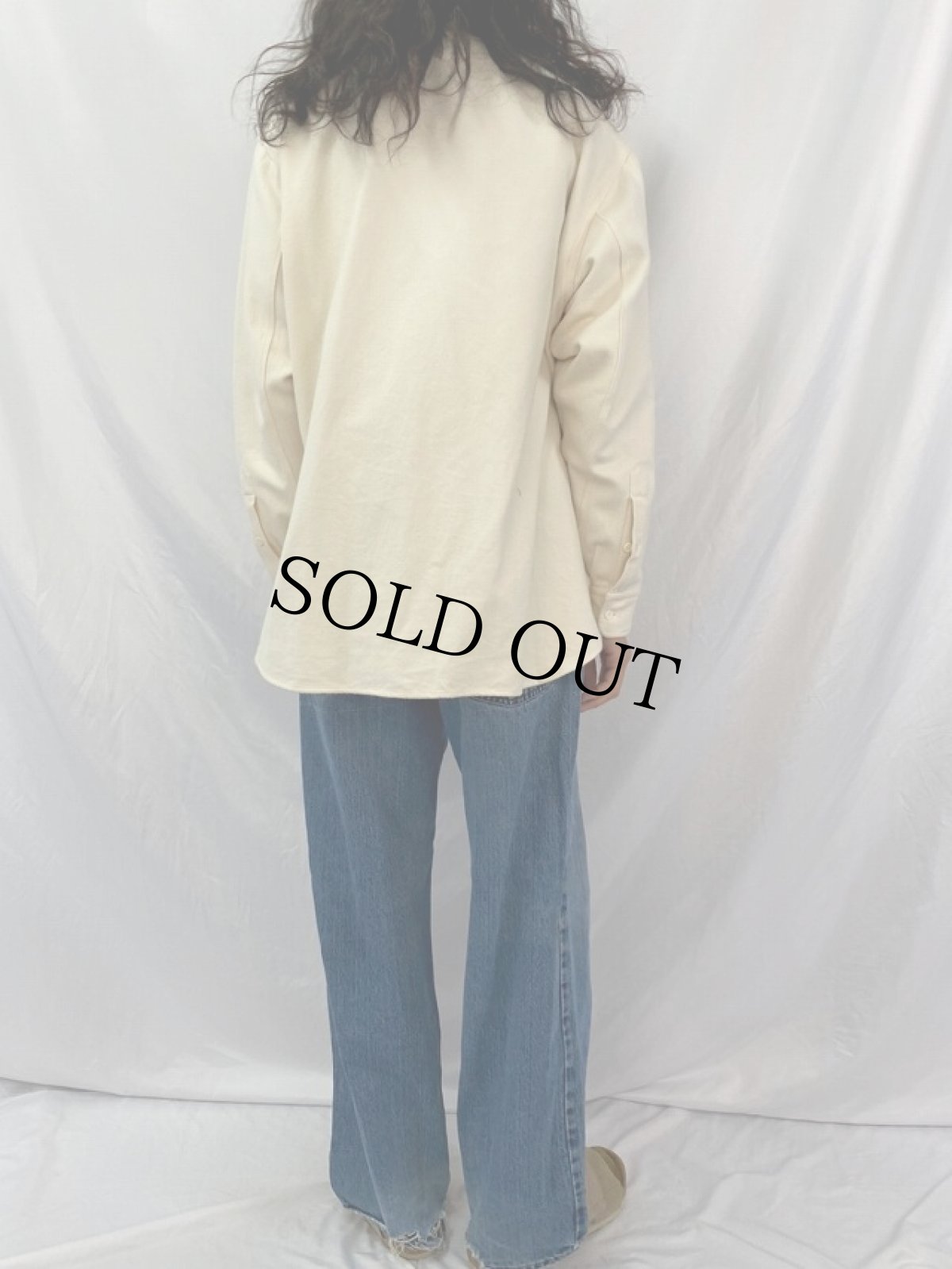 画像4: 90's Levi's SILVER TAB "BAGGY MEGA WIDE LEG" デニムパンツ W34 (4)