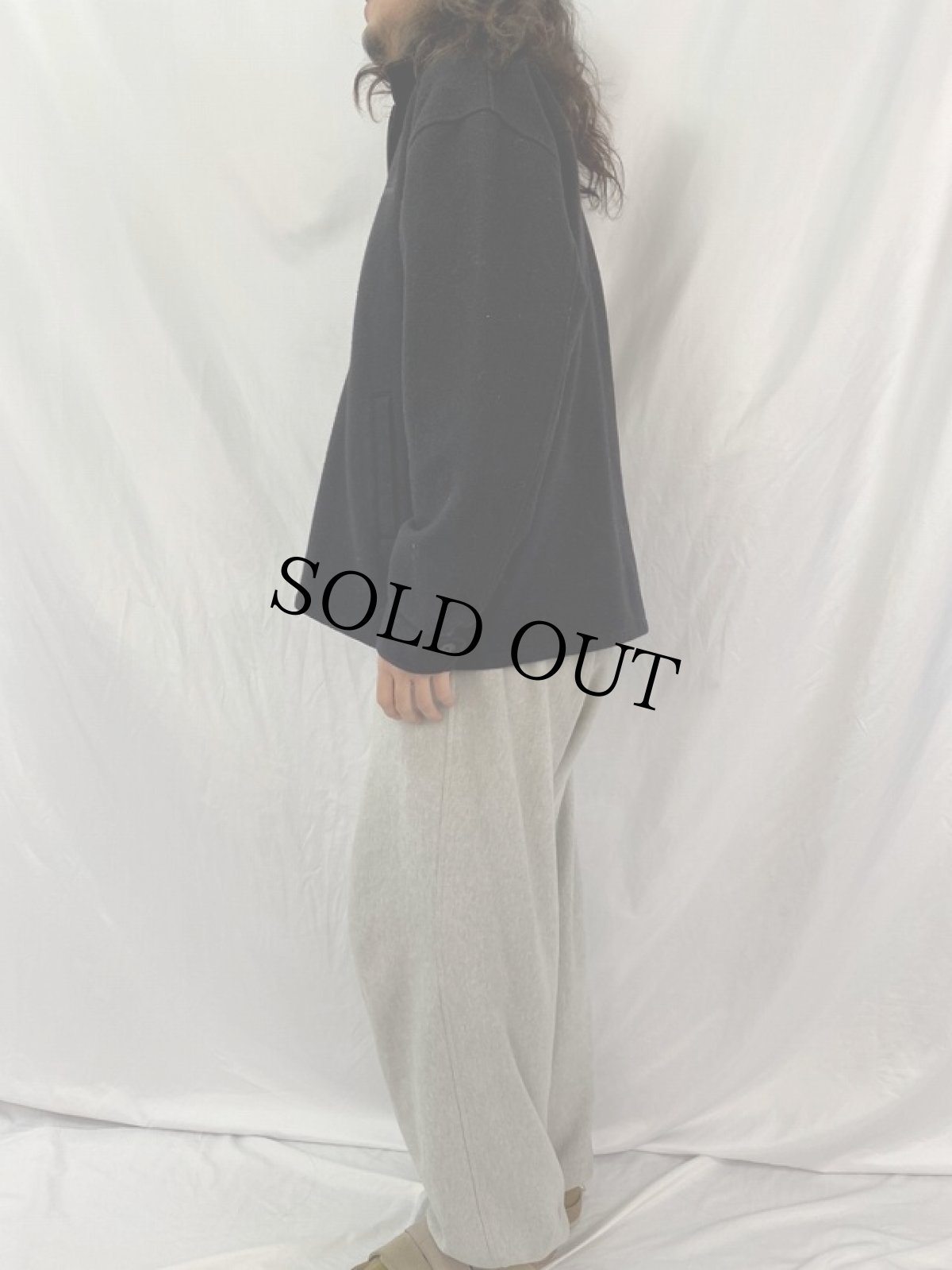 画像3: 2000 Windows CANADA製 ロゴ刺繍 ウールジャケット XL (3)