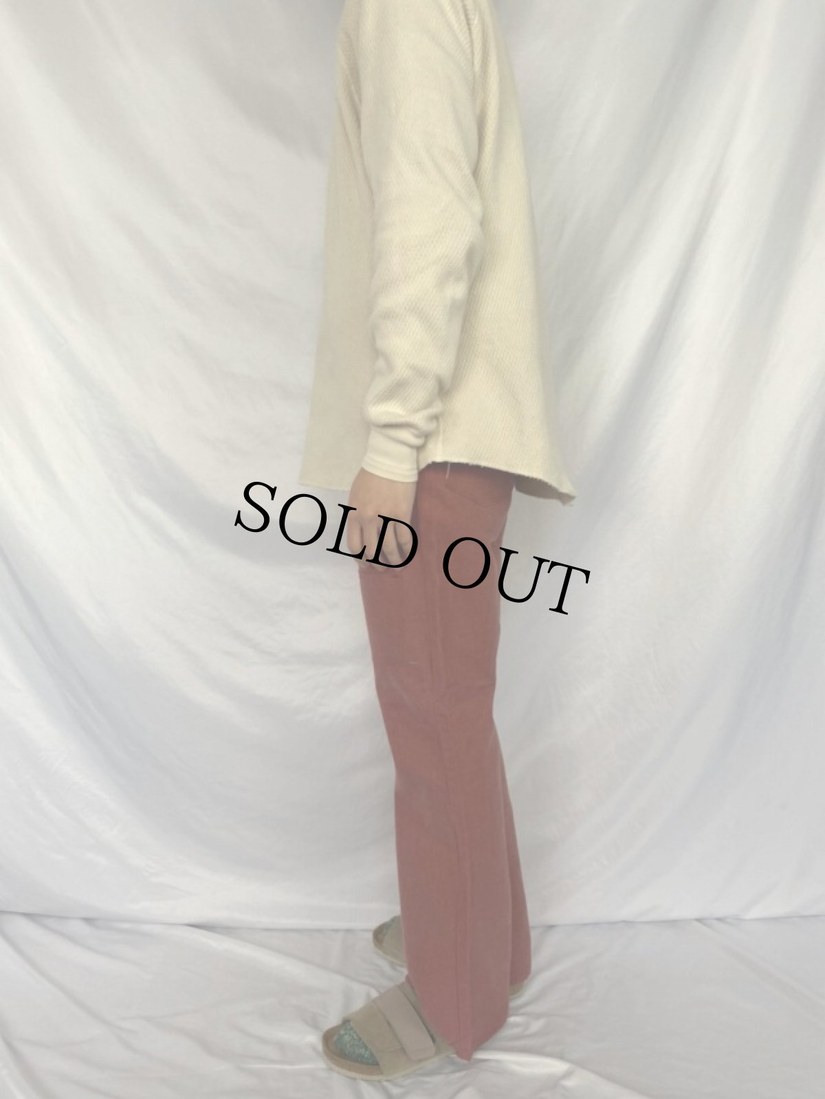 画像3: 70's MAVERICK BLUE BELL USA製 コットンポリ ブッシュパンツ W30 DEADSTOCK (3)