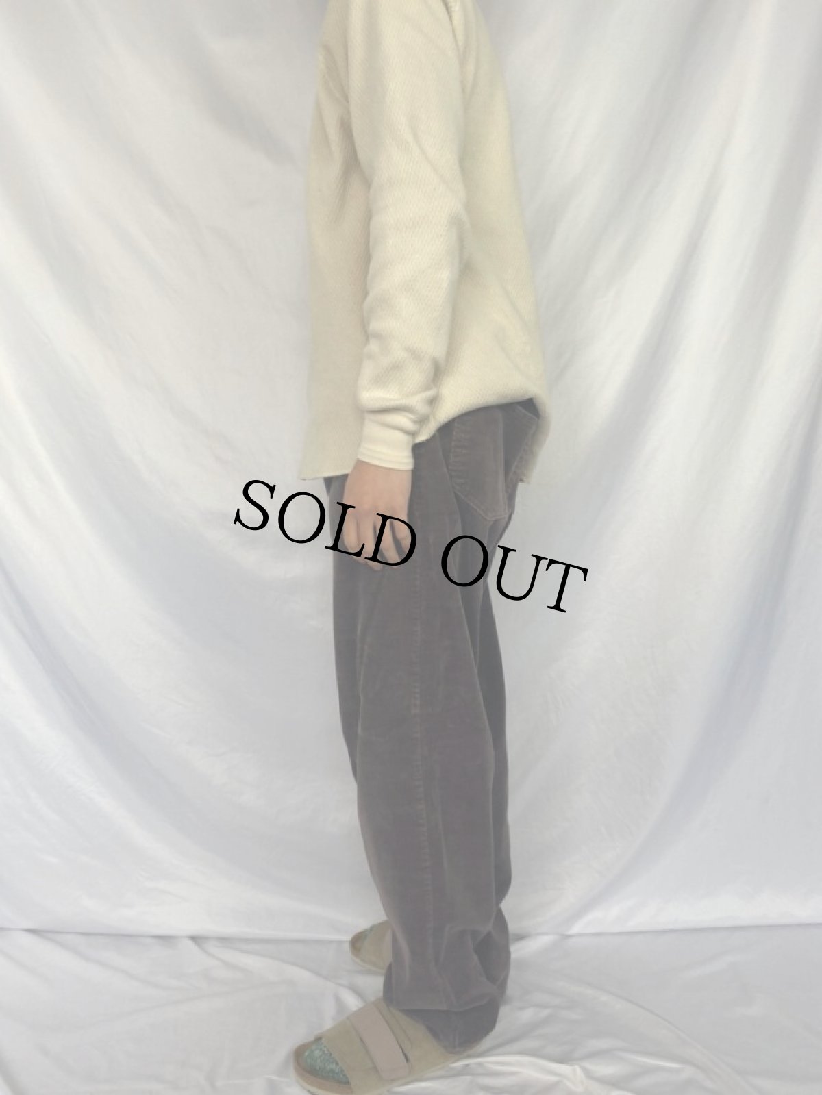 画像3: 90's Levi's SILVER TAB "RELAXED" コーデュロイパンツ W39 (3)