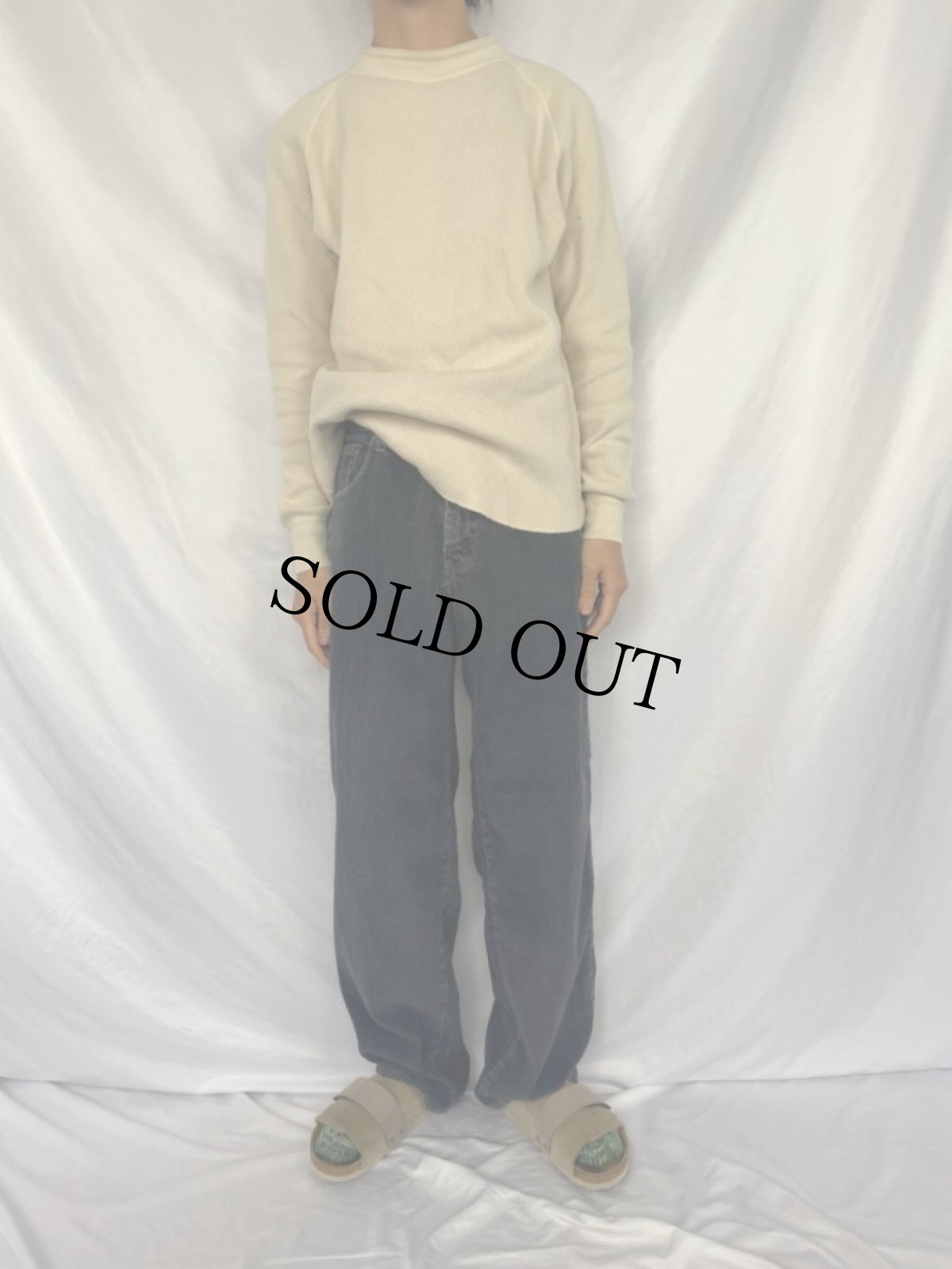 画像2: 90's Levi's SILVER TAB USA製 "BAGGY" 太畝コーデュロイパンツ W35 (2)