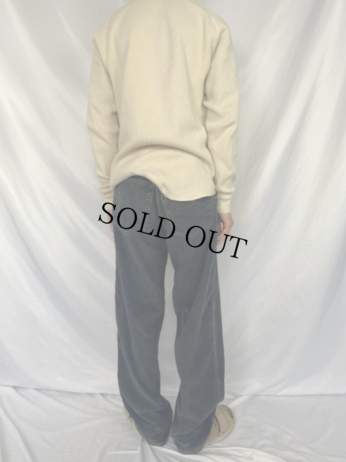 画像4: 90's Levi's SILVER TAB USA製 "BAGGY" 太畝コーデュロイパンツ W35 (4)