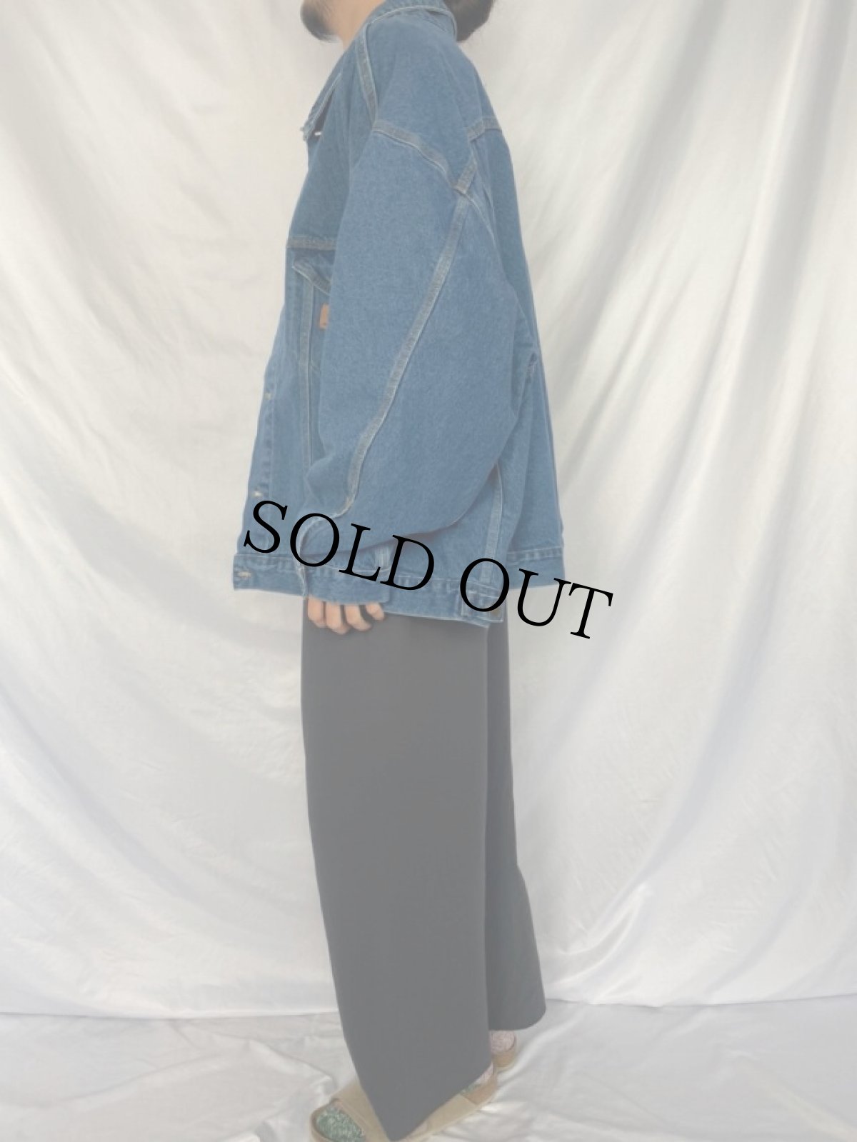 画像3: 90's Carhartt デニムジャケット (3)