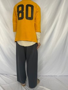 画像4: 70's Champion USA製 バータグ "SAM LUIS 80" フットボールTシャツ L (4)