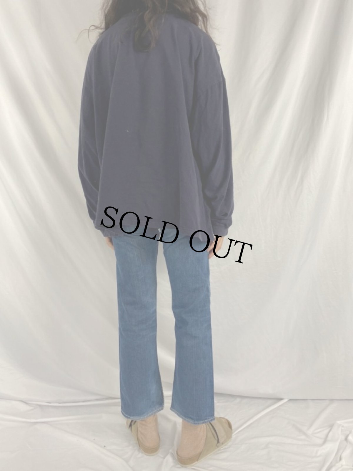 画像4: 50's Lee 101B センター黒 デニムパンツ W28 (4)