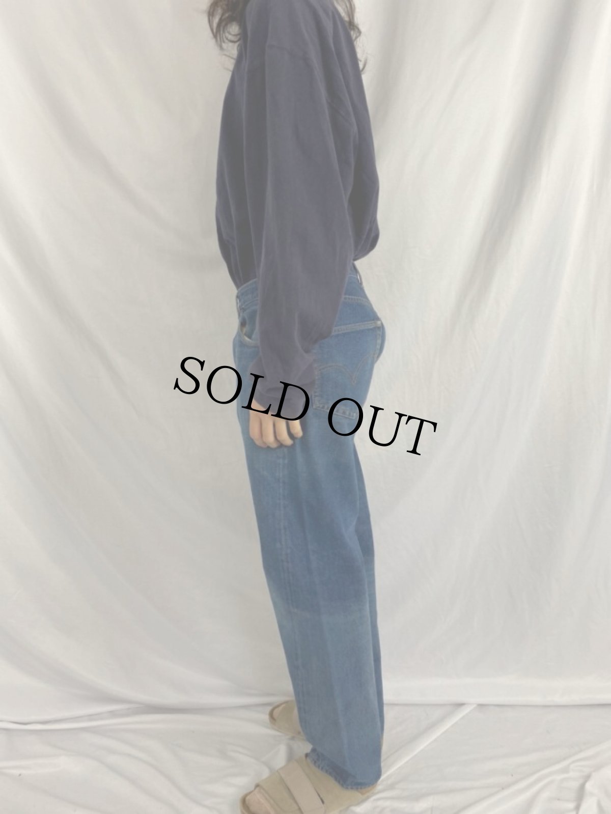 画像3: 70's Levi's 501 USA製 66前期 デニムパンツ W35 (3)