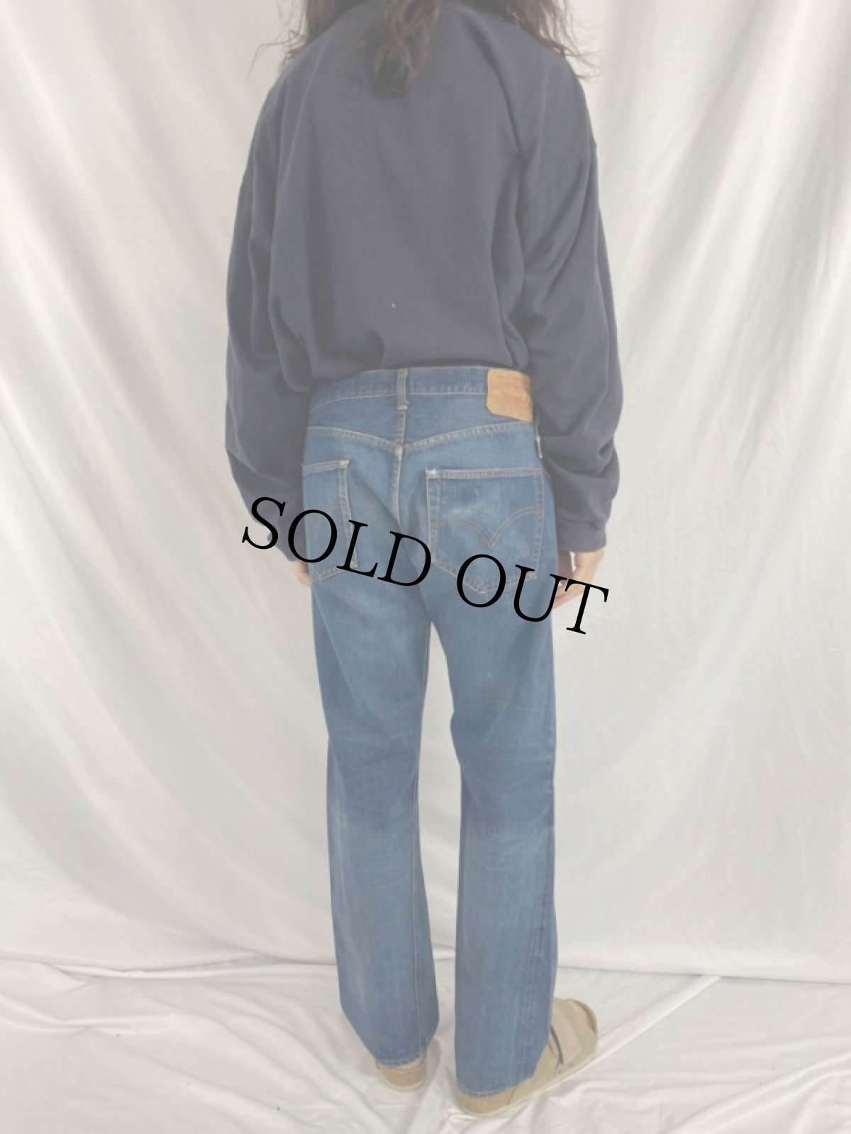 画像4: 70's Levi's 501 USA製 66前期 デニムパンツ W35 (4)