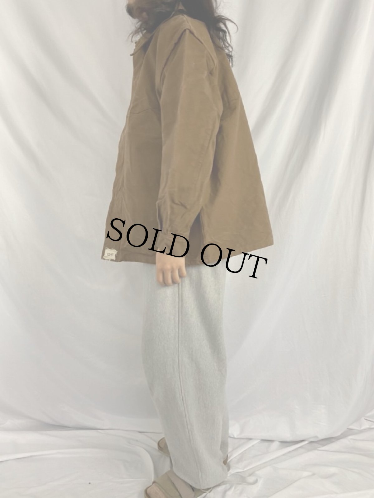 画像3: 40〜50's SNCF フランス国鉄 ダックワークジャケット DEADSTOCK (3)