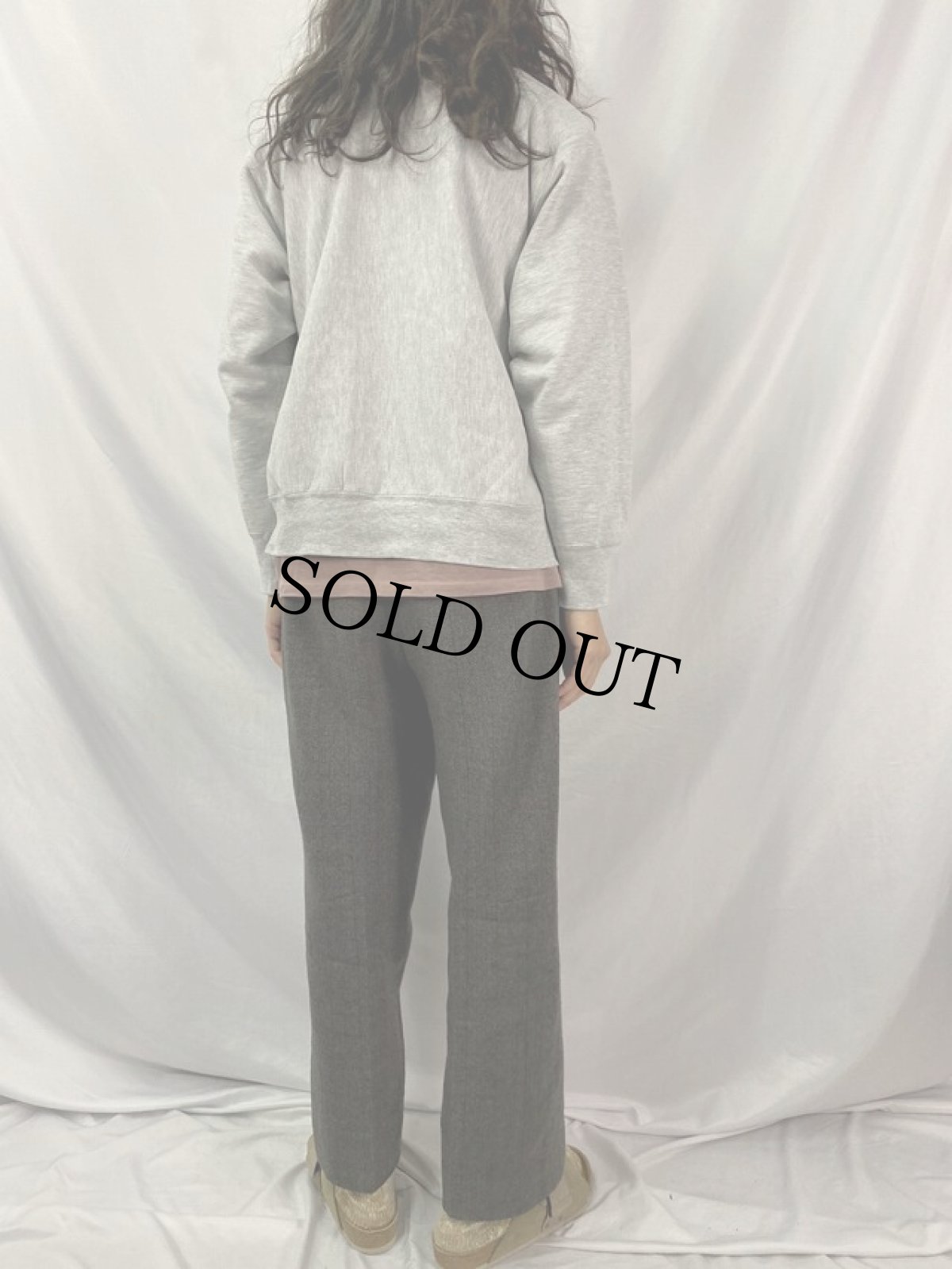 画像4: 80's Champion REVERSE WEAVE USA製 トリコタグ "MICHIGAN" 染み込みプリント L (4)