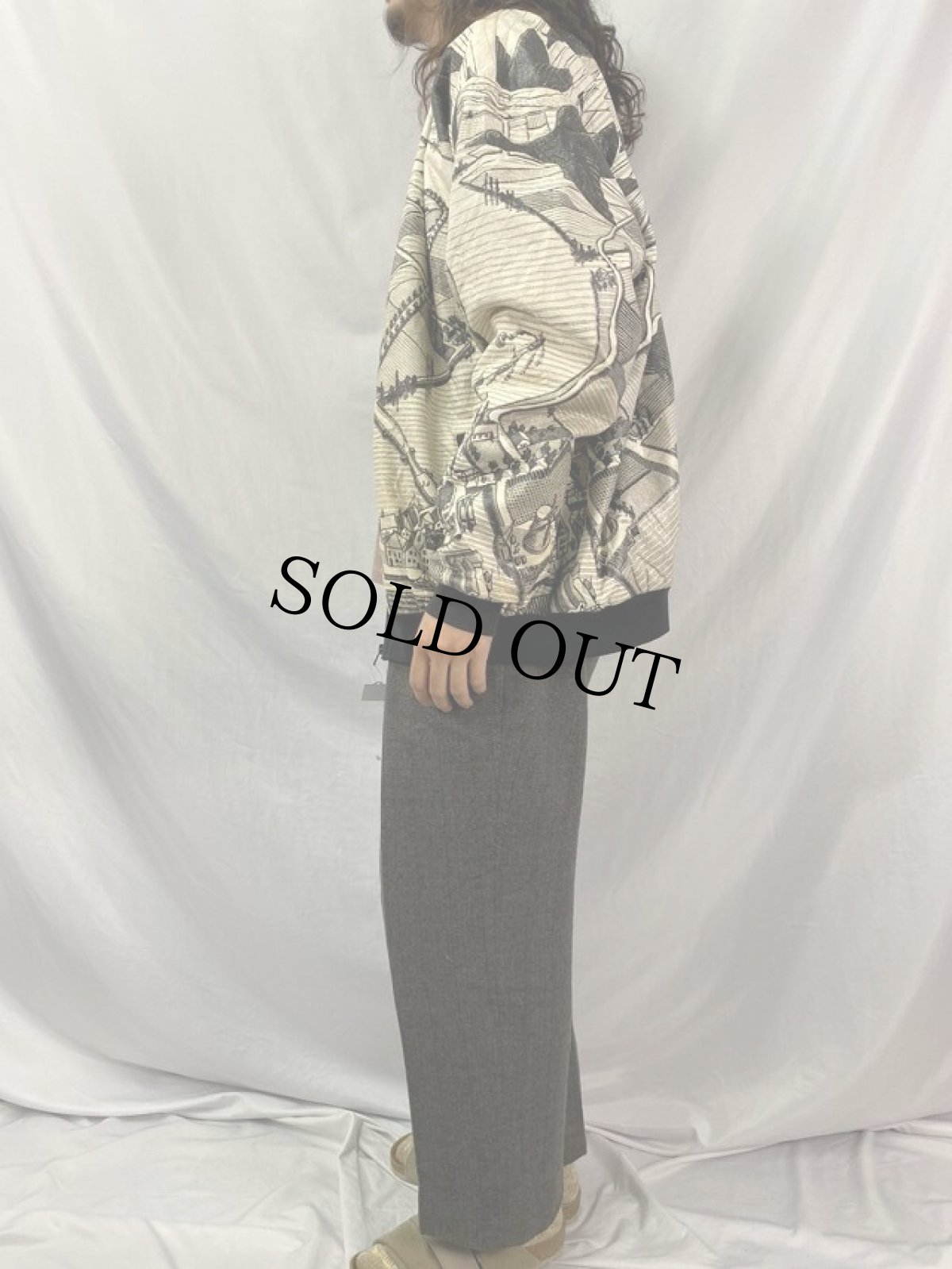 画像3: TY-BREAKERS "M.C. Escher" アート柄 ペーパージャケット XXL (3)