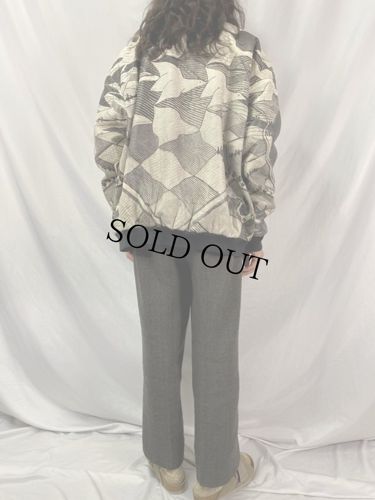 画像4: TY-BREAKERS "M.C. Escher" アート柄 ペーパージャケット XXL (4)