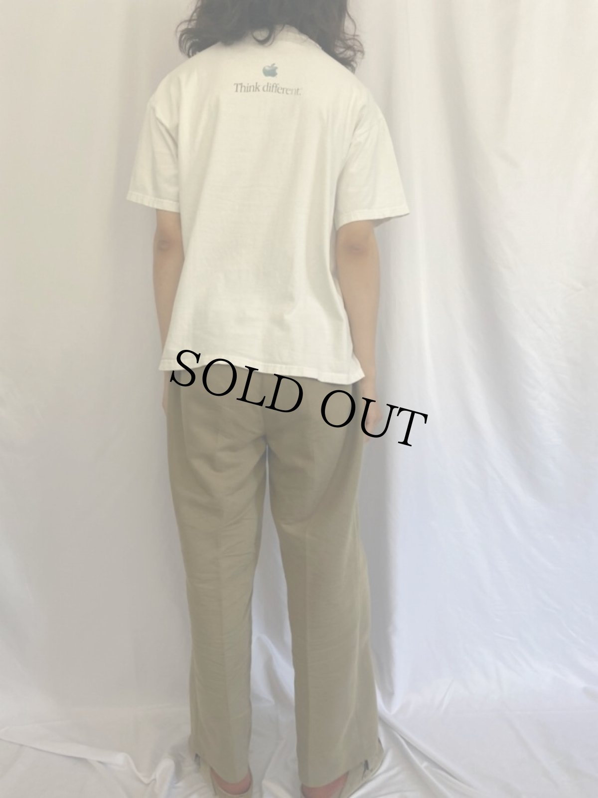 画像4: Apple iMac "Think different." プリントTシャツ L (4)