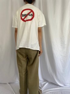 画像4: 90's USA製 "JUST SAY NO" メッセージプリントTシャツ XL (4)