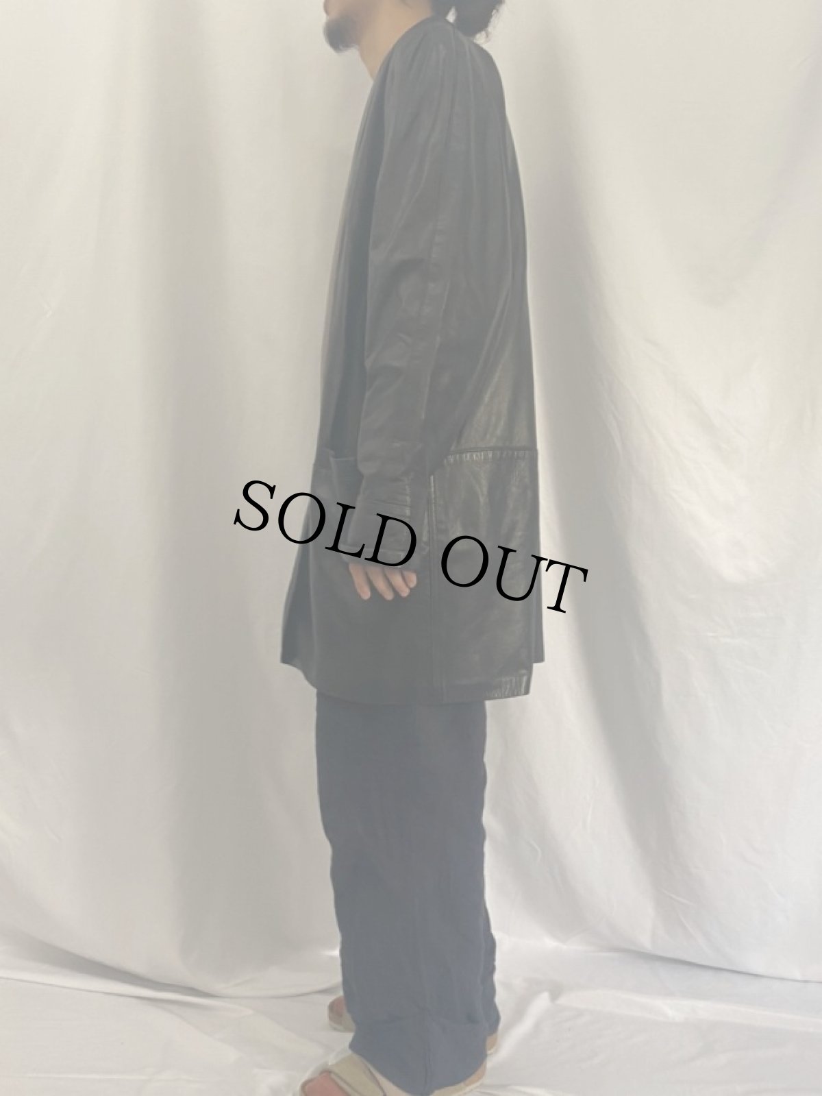 画像3: 80's〜 MAXIMA FOR TANNERY WEST USA製 レザーショールカラージャケット S (3)