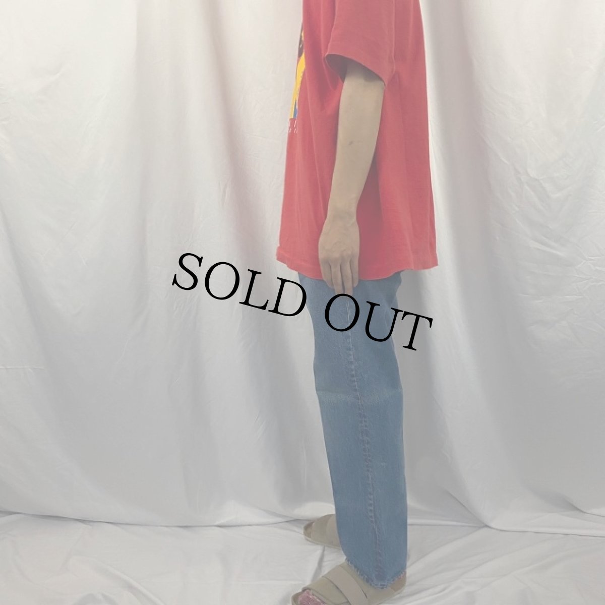 画像3: 80's Levi's 505 USA製 内股シングル デニムパンツ W35 (3)