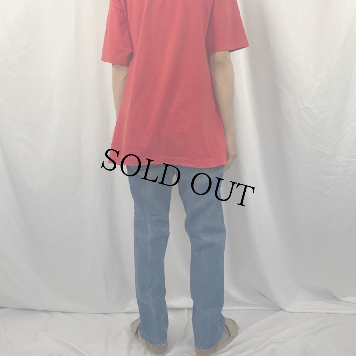 画像4: 80's Levi's 505 USA製 内股シングル デニムパンツ W35 (4)