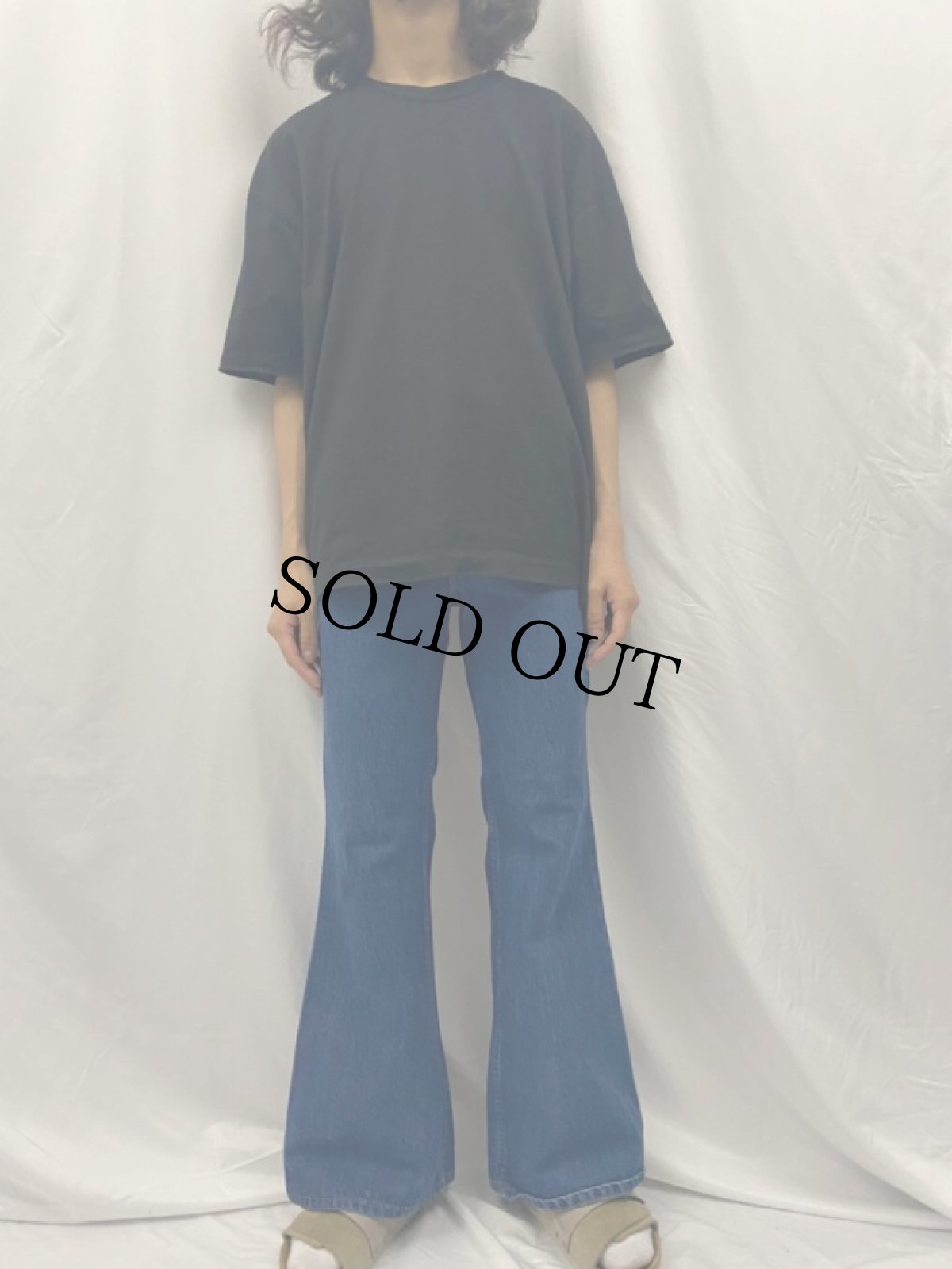 画像2: 70's Levi's 684 ベルボトムデニムパンツ W31 (2)