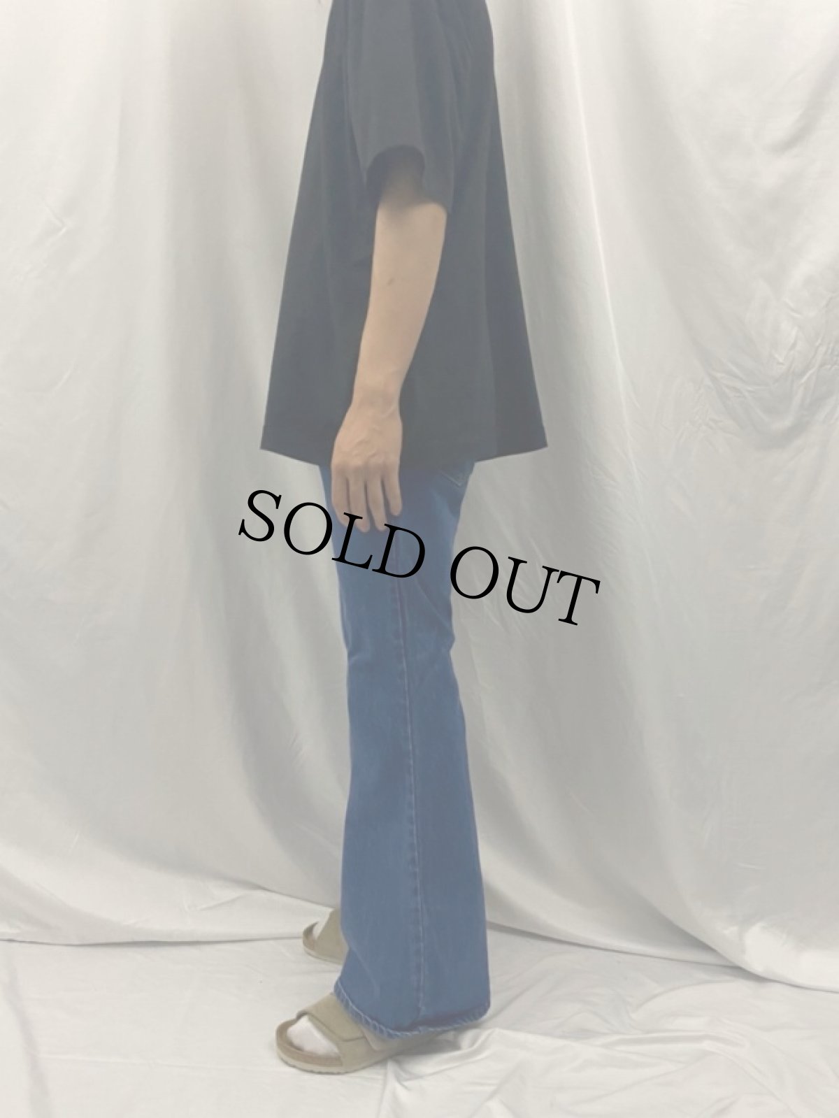 画像3: 70's Levi's 684 ベルボトムデニムパンツ W31 (3)