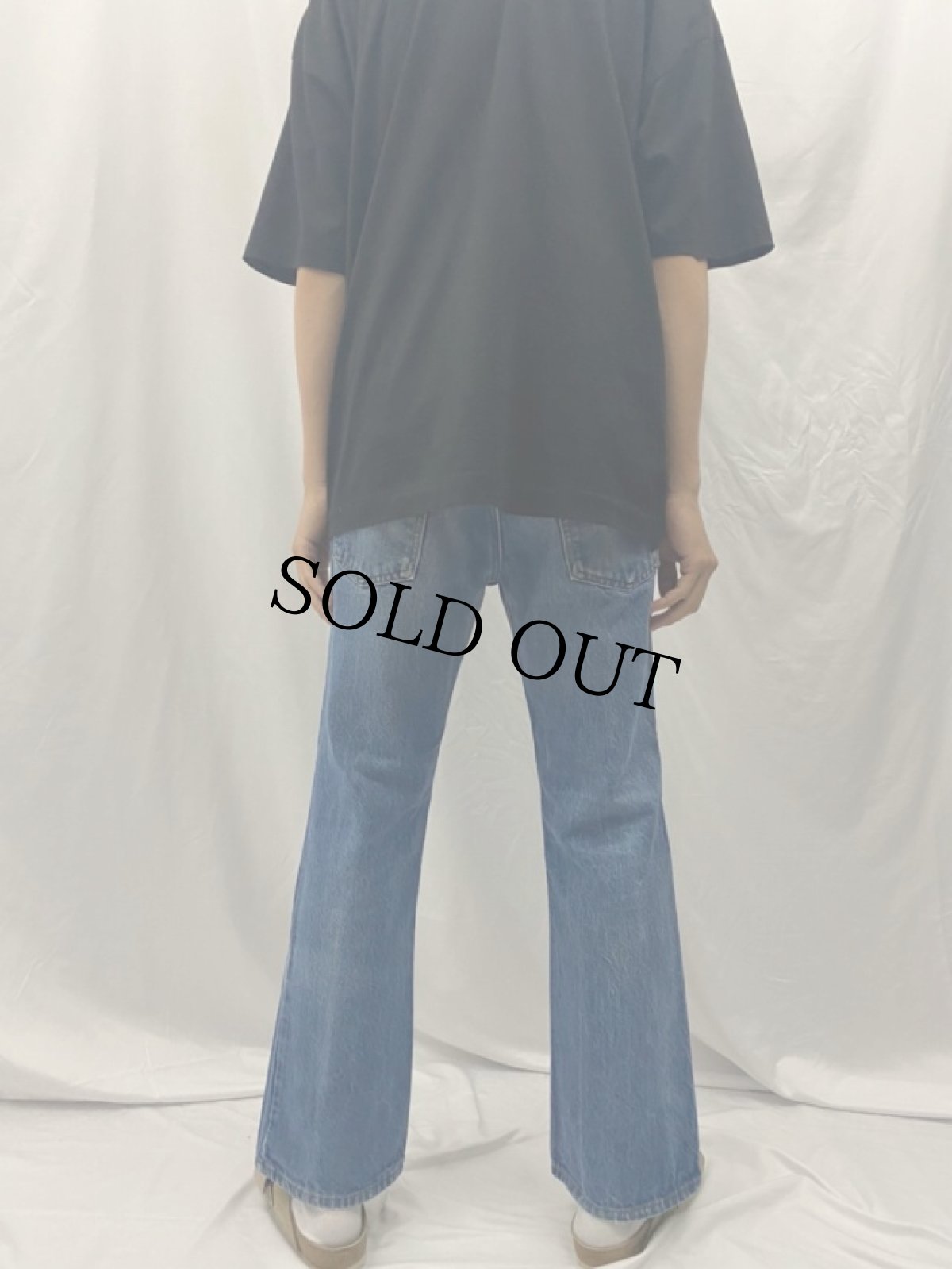 画像4: 80's Levi's 20517-0217 ブーツカットデニムパンツ W31 (4)