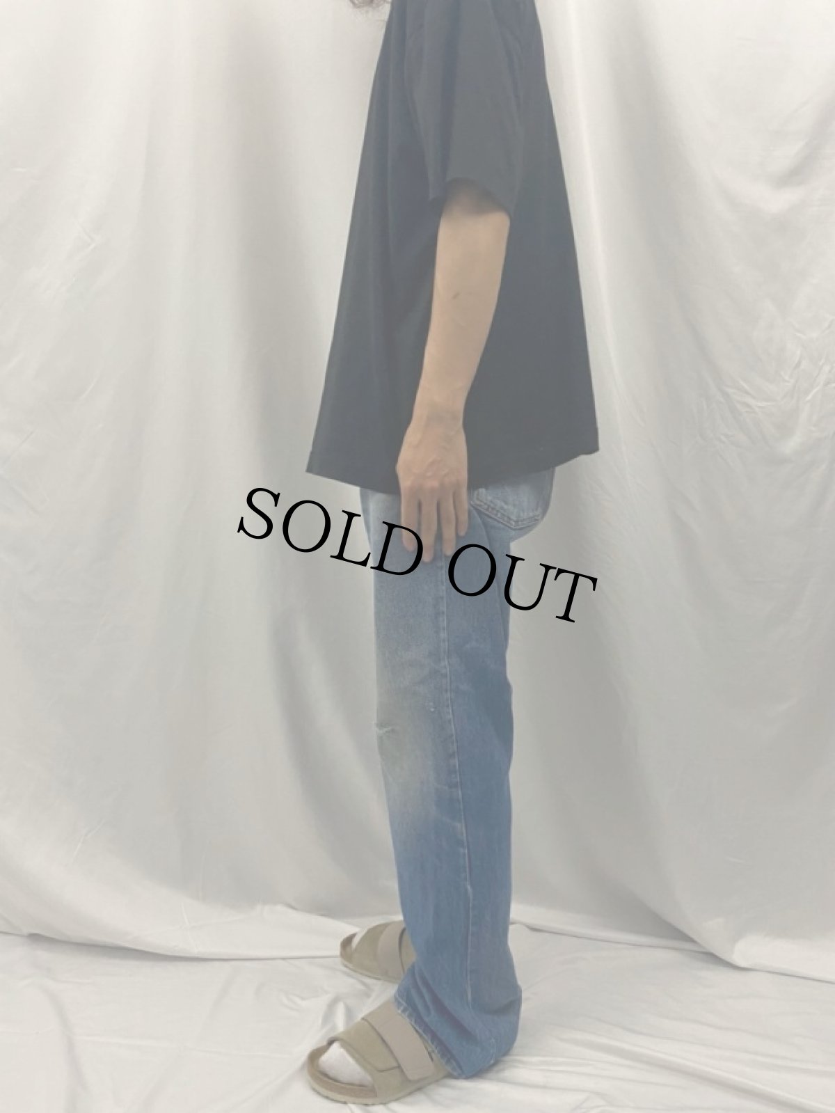 画像3: 70's Levi's 646 ベルボトムデニムパンツ W33 (3)