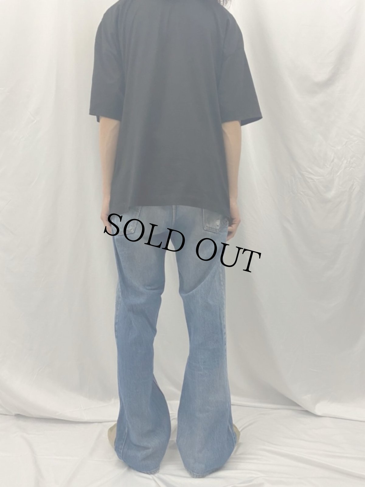 画像4: 70's Levi's 646 ベルボトムデニムパンツ W33 (4)