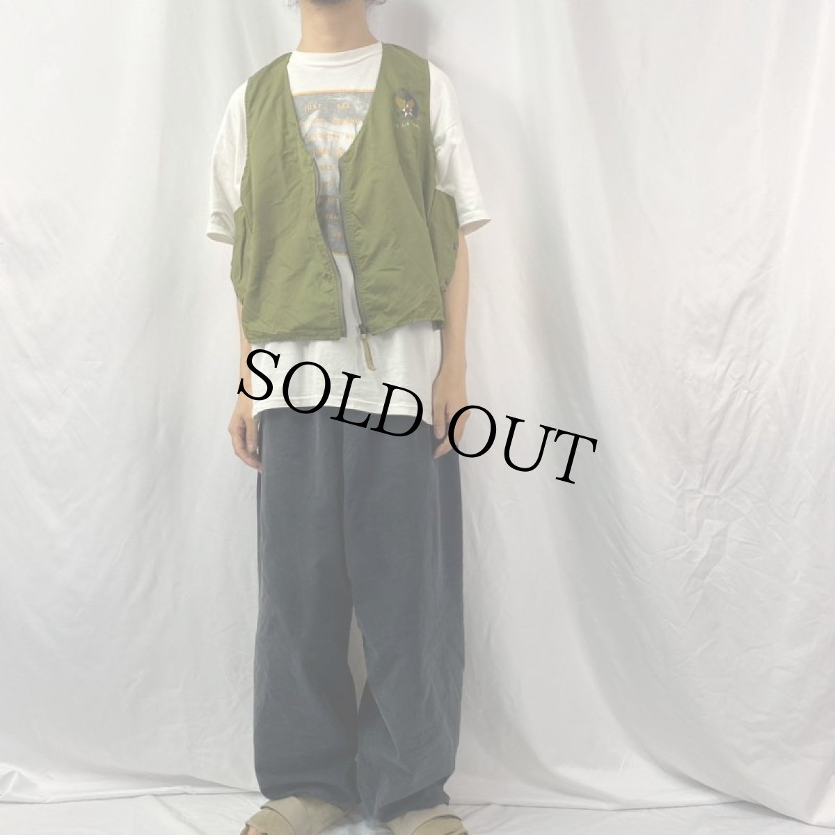 画像2: 50's USAF TYPE E-1 ラジオベスト EXTRA LARGE (2)