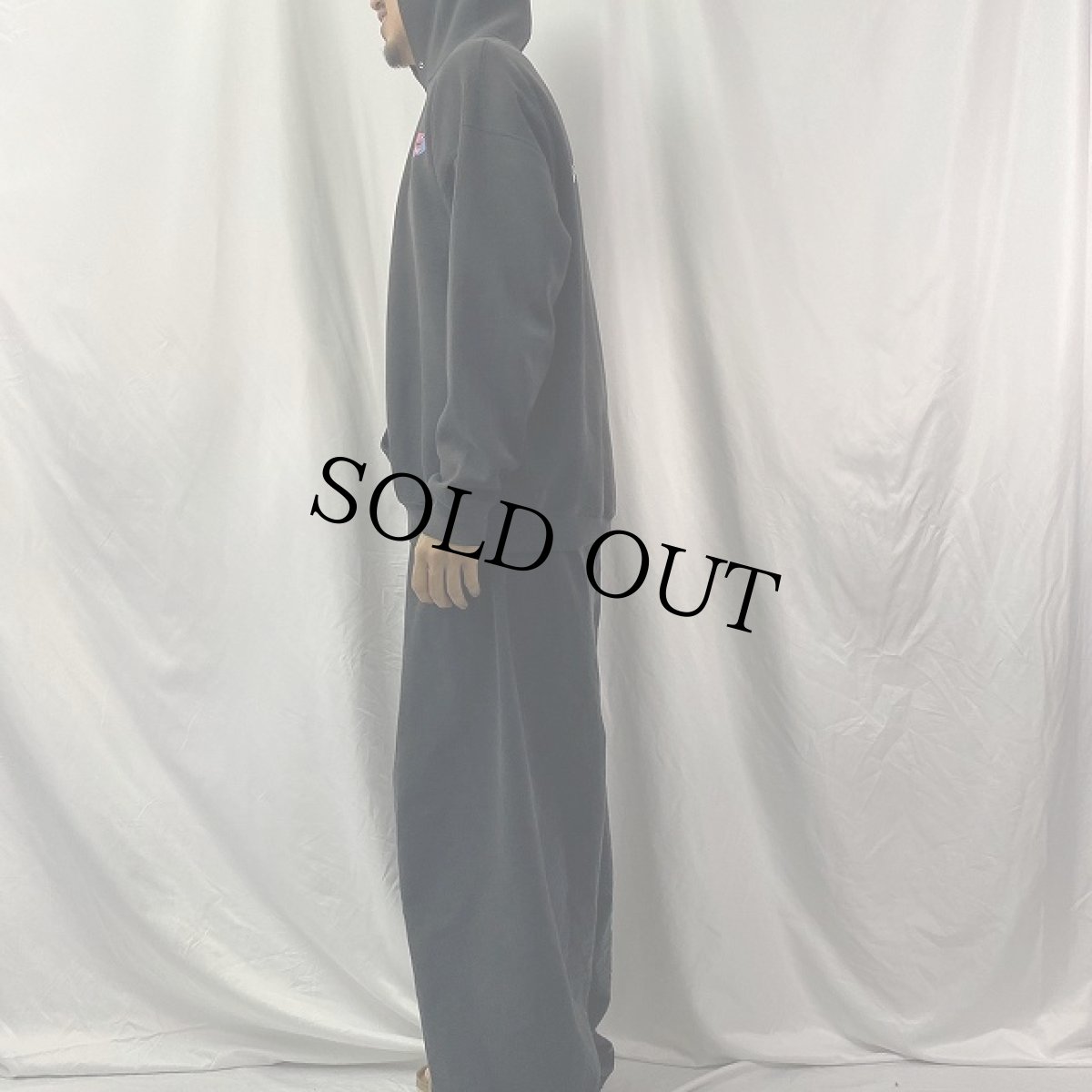 画像3: 90's USA製 不思議の国のアリス "首伸びアリス" スウェットフーディ XL (3)