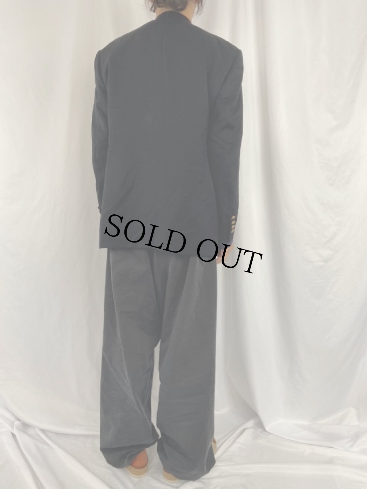 画像5: 80's Christian Dior MONISIEUR USA製 ダブルブレストウールテーラードジャケット (5)