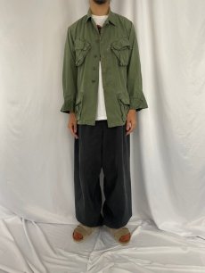 画像2: 60's U.S.ARMY ジャングルファティーグジャケット 3rd (2)