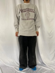 画像2: 90's Champion REVERSE WEAVE USA製 "UNIVERSITY WISCONSIN" XL (2)