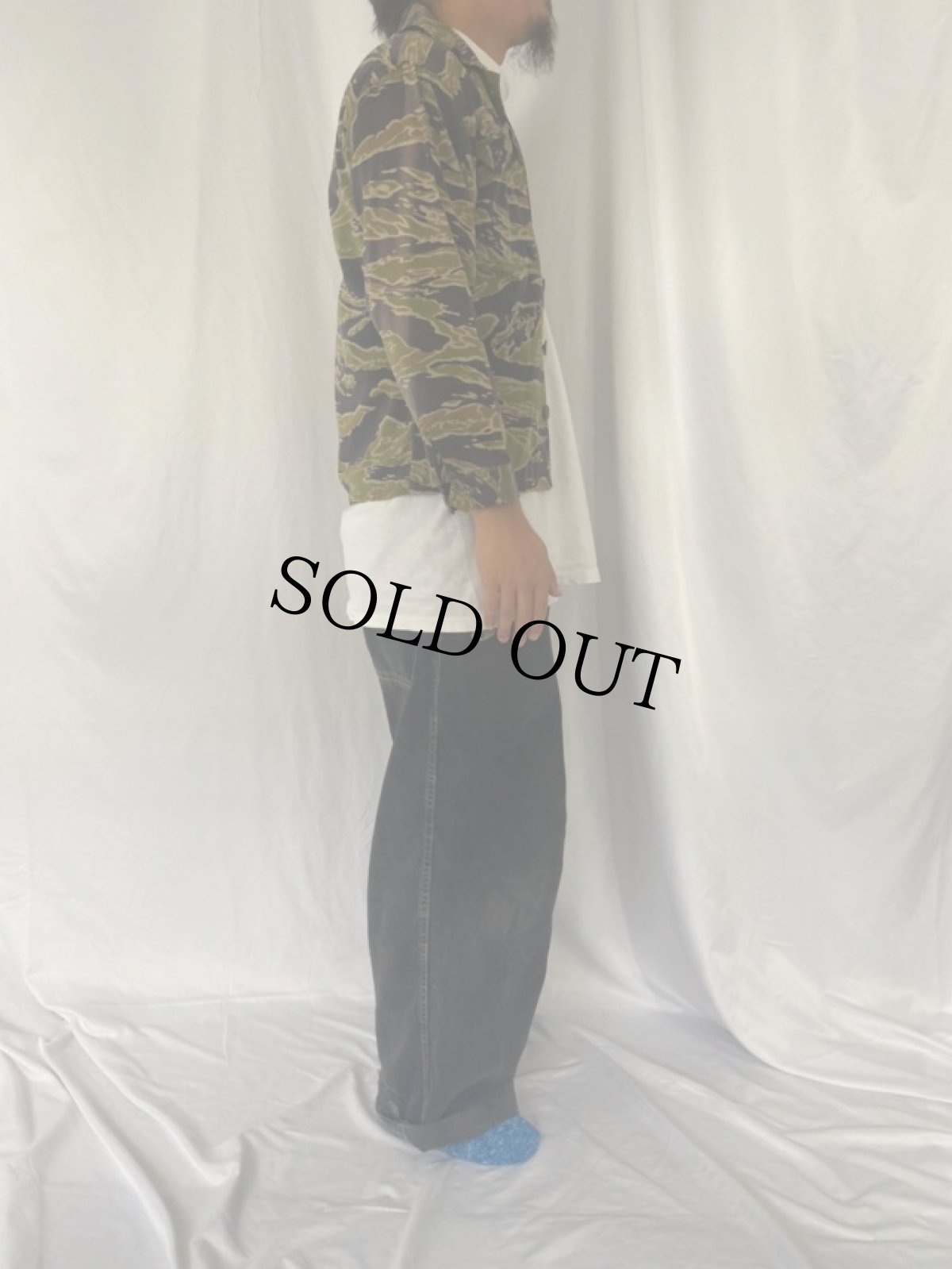 画像3: 60's JWD ベトナムタイガーストライプジャケット (3)