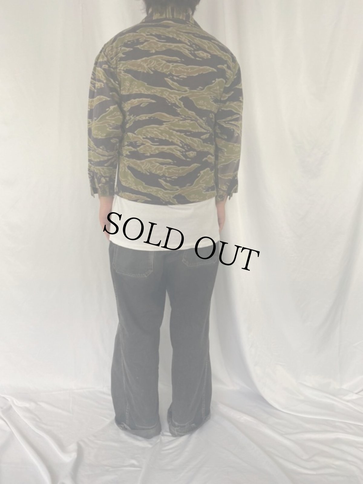 画像4: 60's JWD ベトナムタイガーストライプジャケット (4)